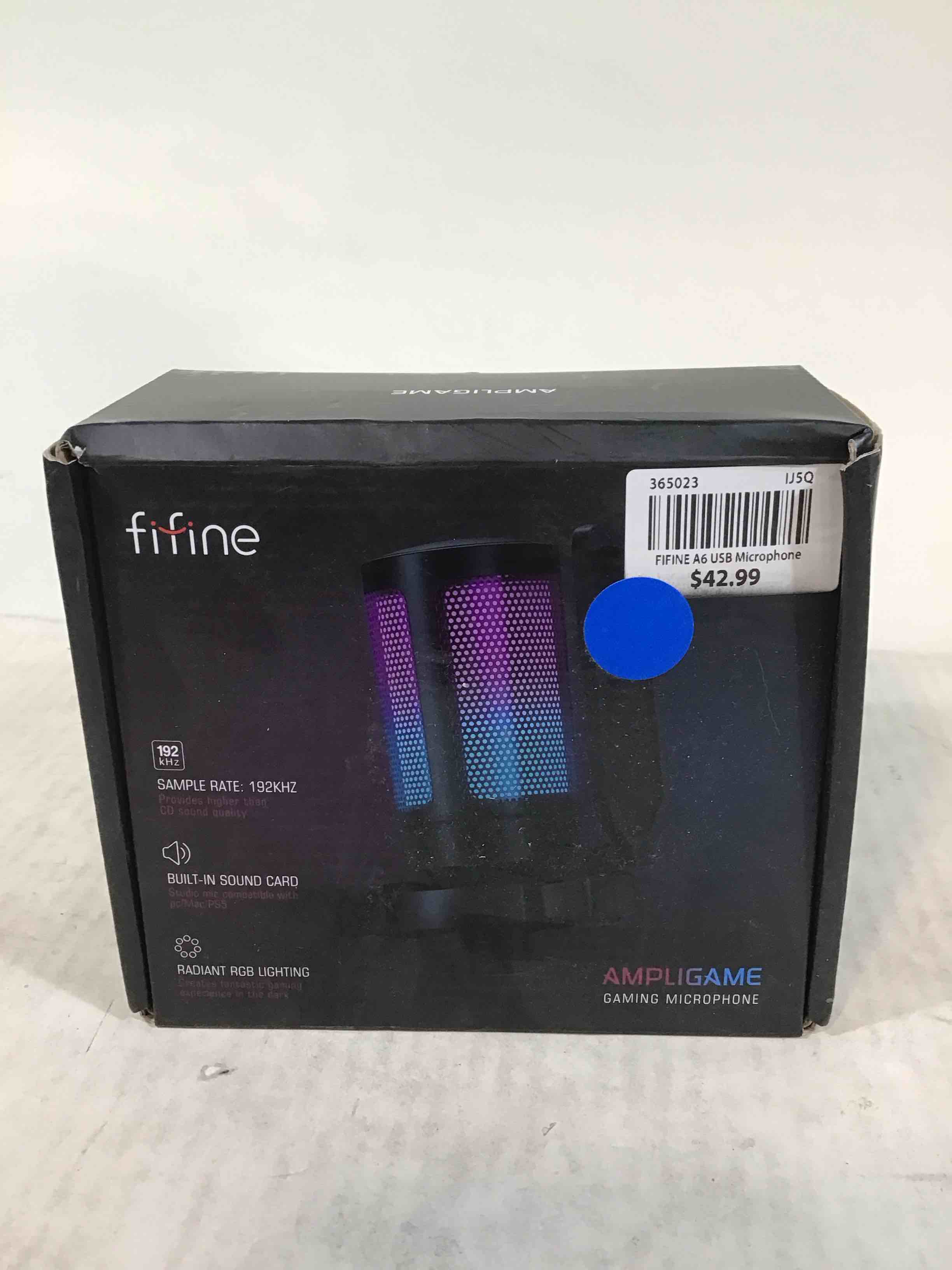 fifine ampligame gaming microphone