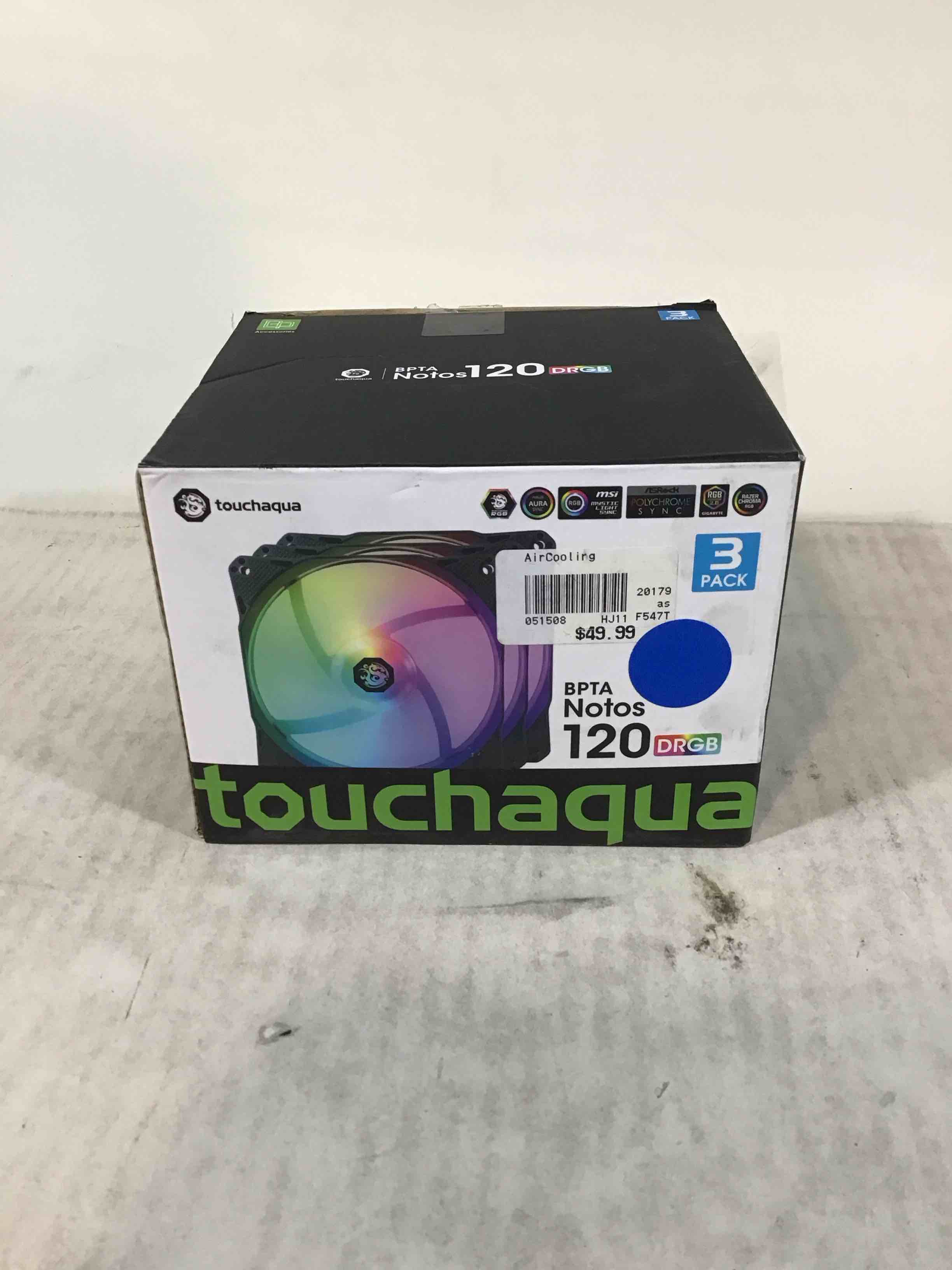 bitspower notos 120mm case fan  drgb computer fan pwm pc cooling fan led high airflow desktop silent cooler 1800 rpm w/pwm fan hub digital rgb controller (3 pack)