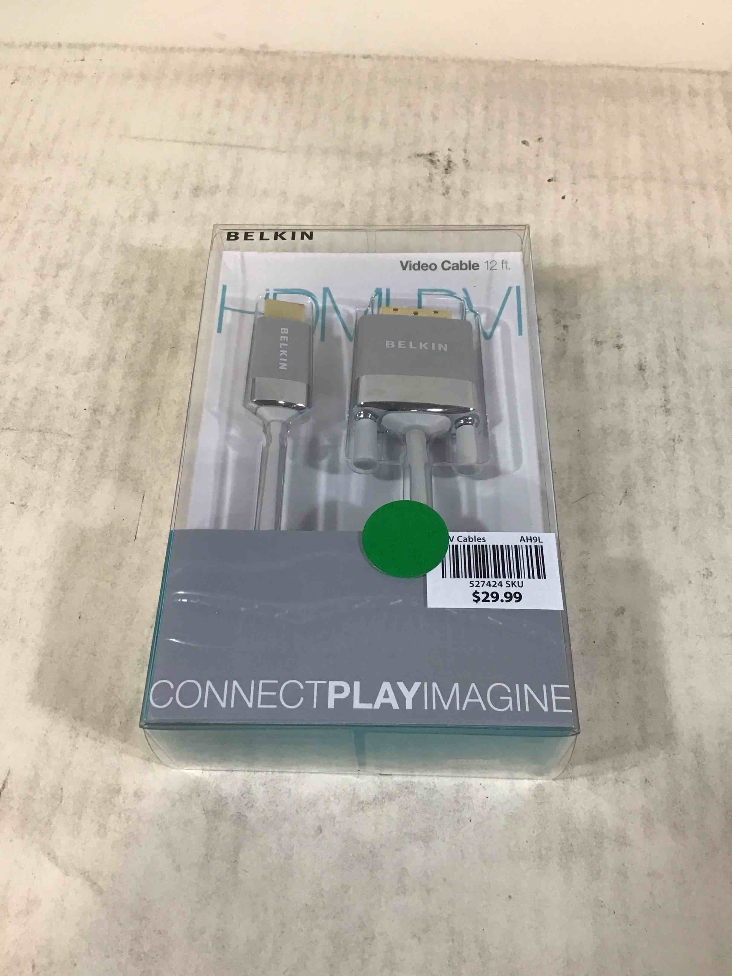 belkin av22401-12-wht hdmi to dvi-d cable adapter