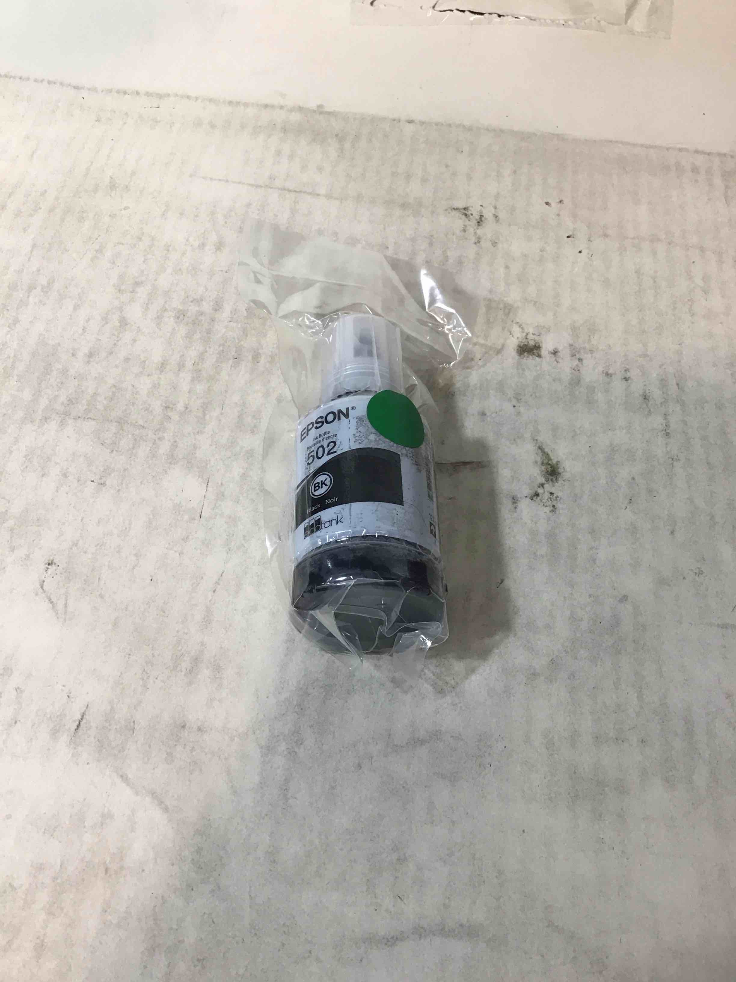 epson 502 black ink bottle