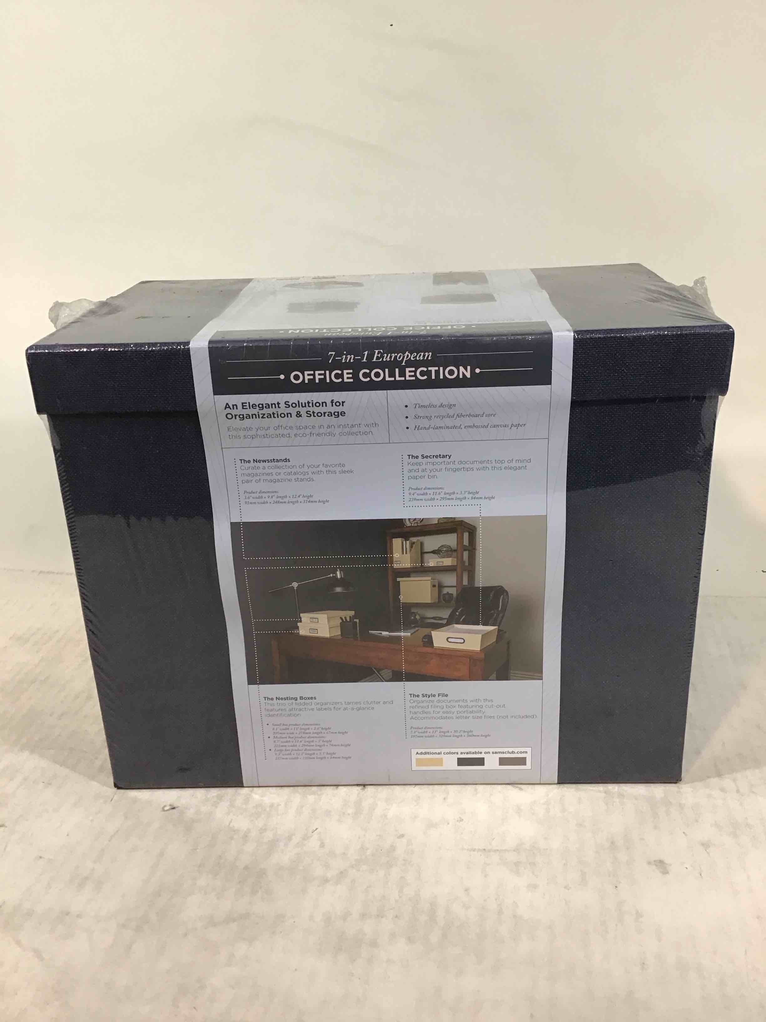 7 in 1 european storage office collection