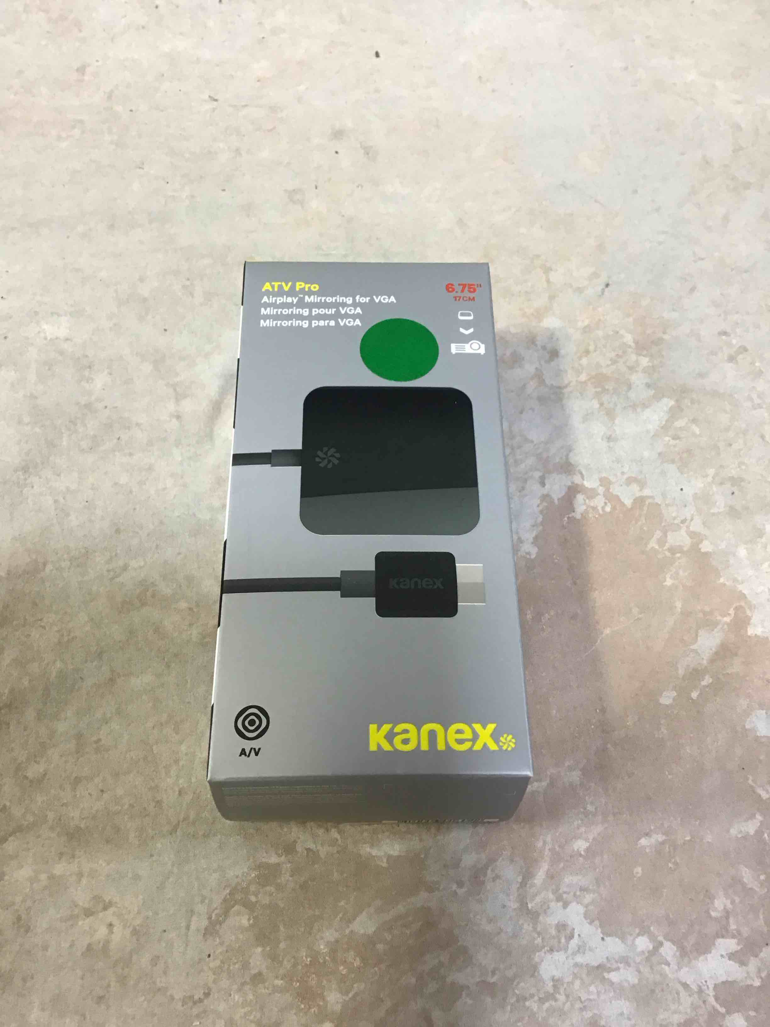 Kanex HDMI to VGA Adapter for Apple TV (2nd-3rd gen)- HDCP Compliant (ATVPROX) (B00VQPAIUK)