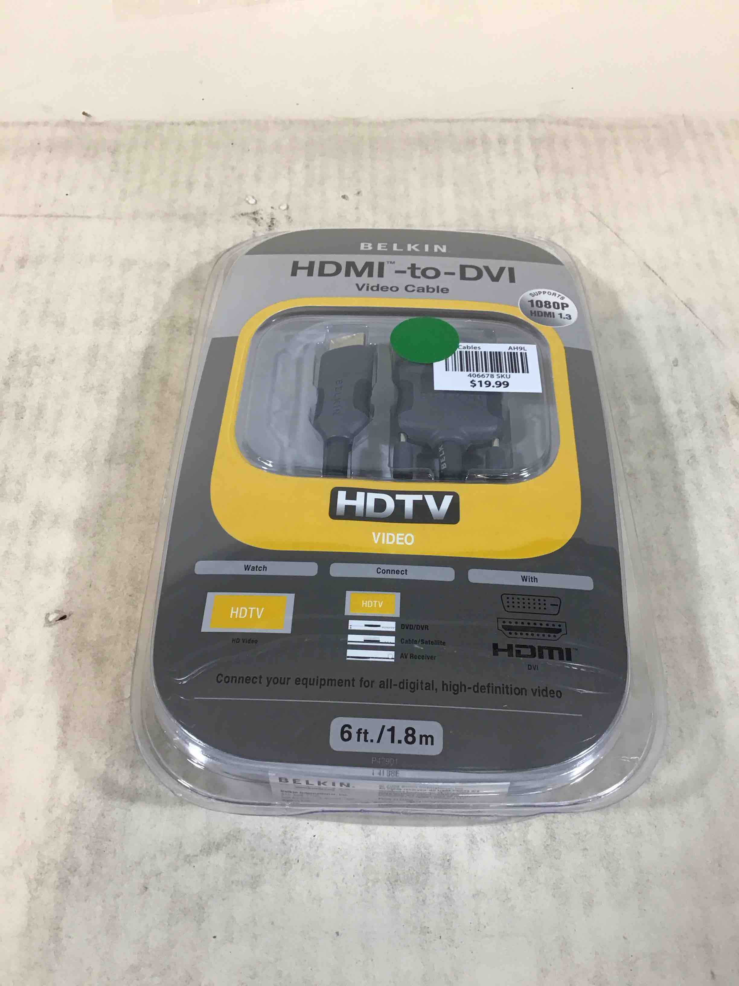Belkin HDMi to DVI-D Cable