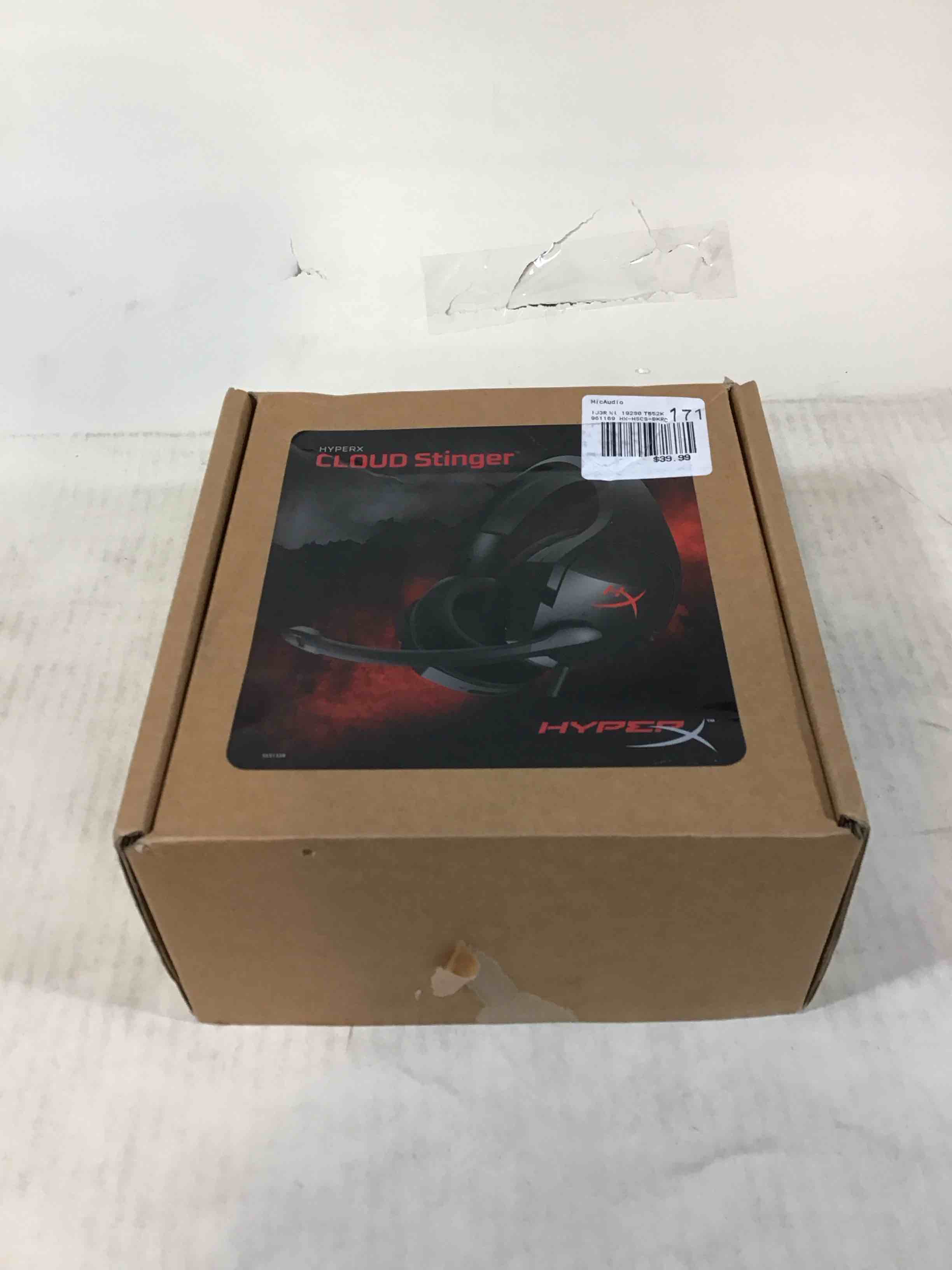 hyperx cloud stinger hx-hscs-bk comfortable wired gaming headset
