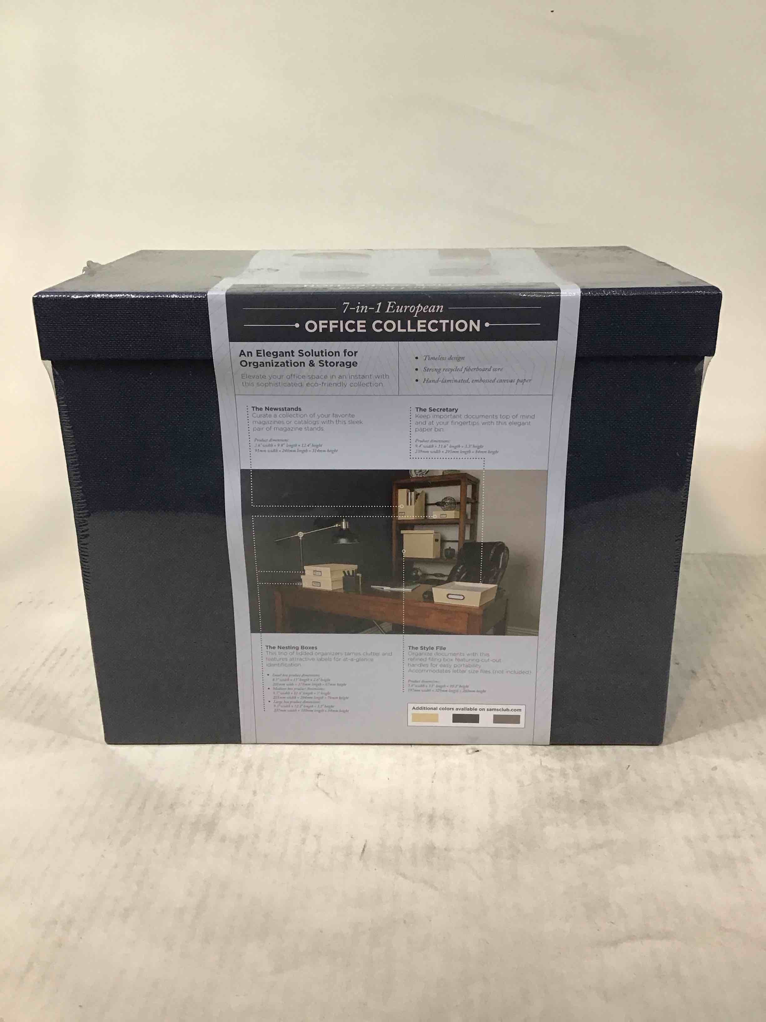 7 in 1 European Storage Office Collection 