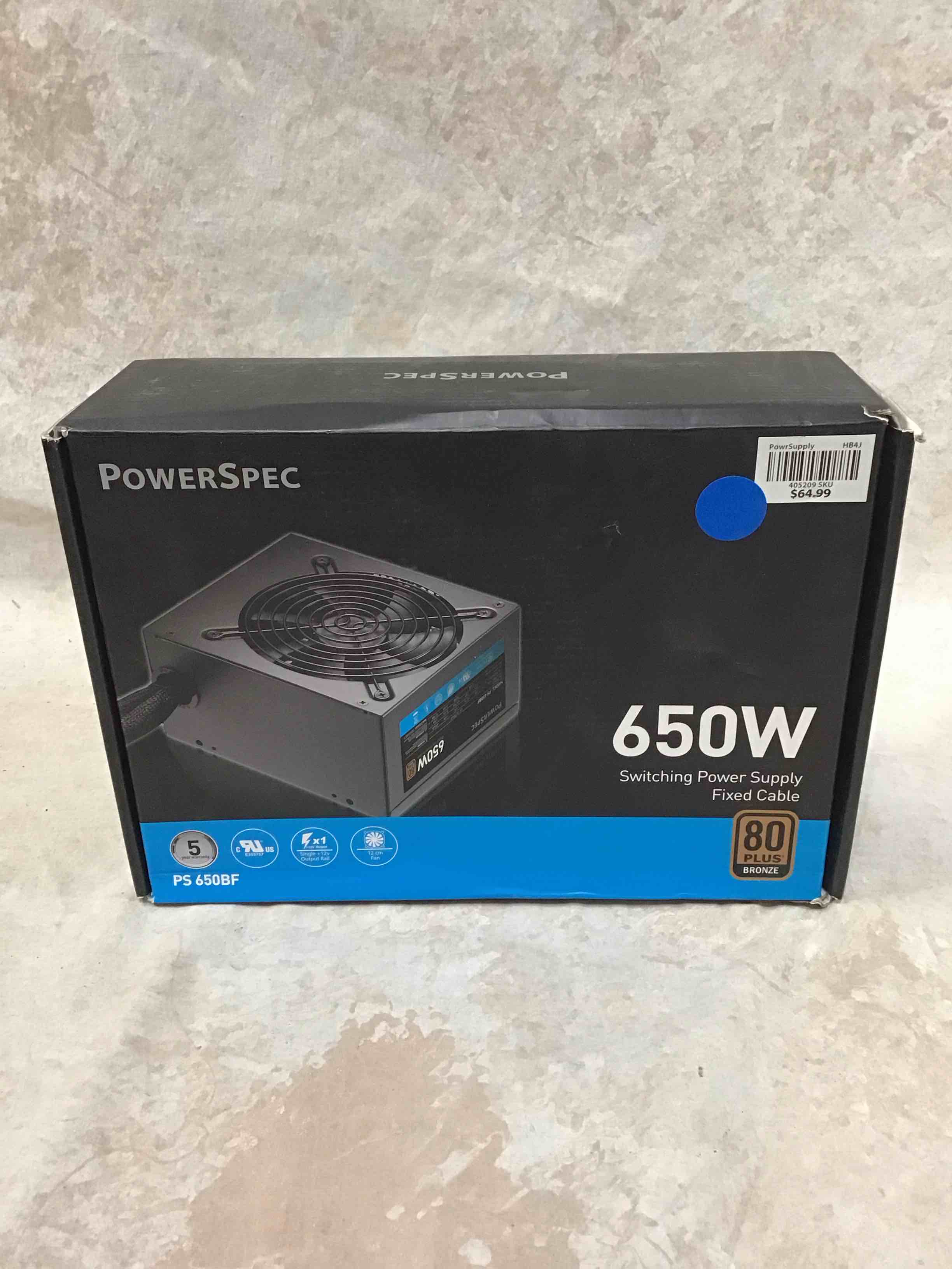 powerspec 650w power supply