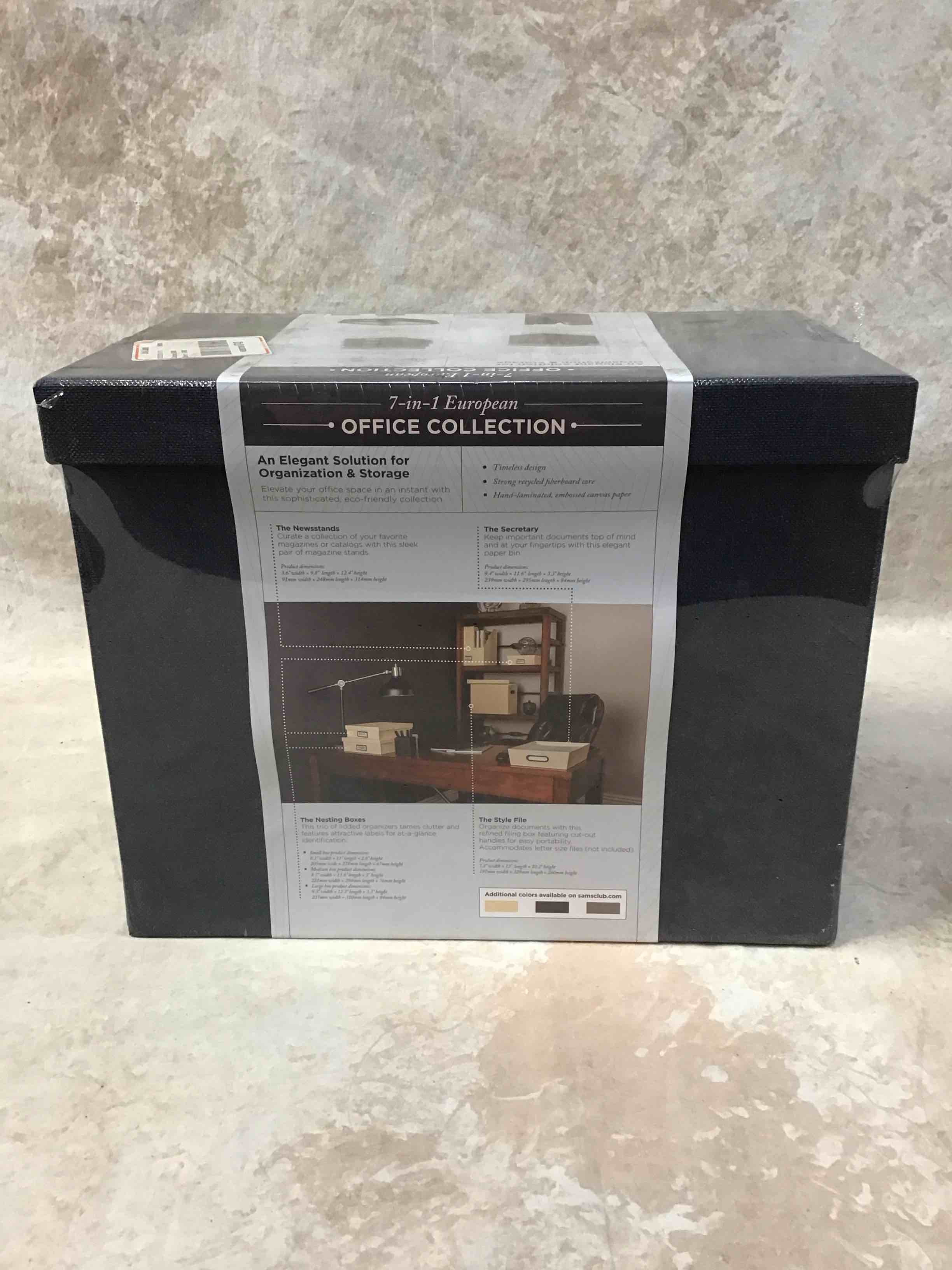 7 in 1 european storage office collection