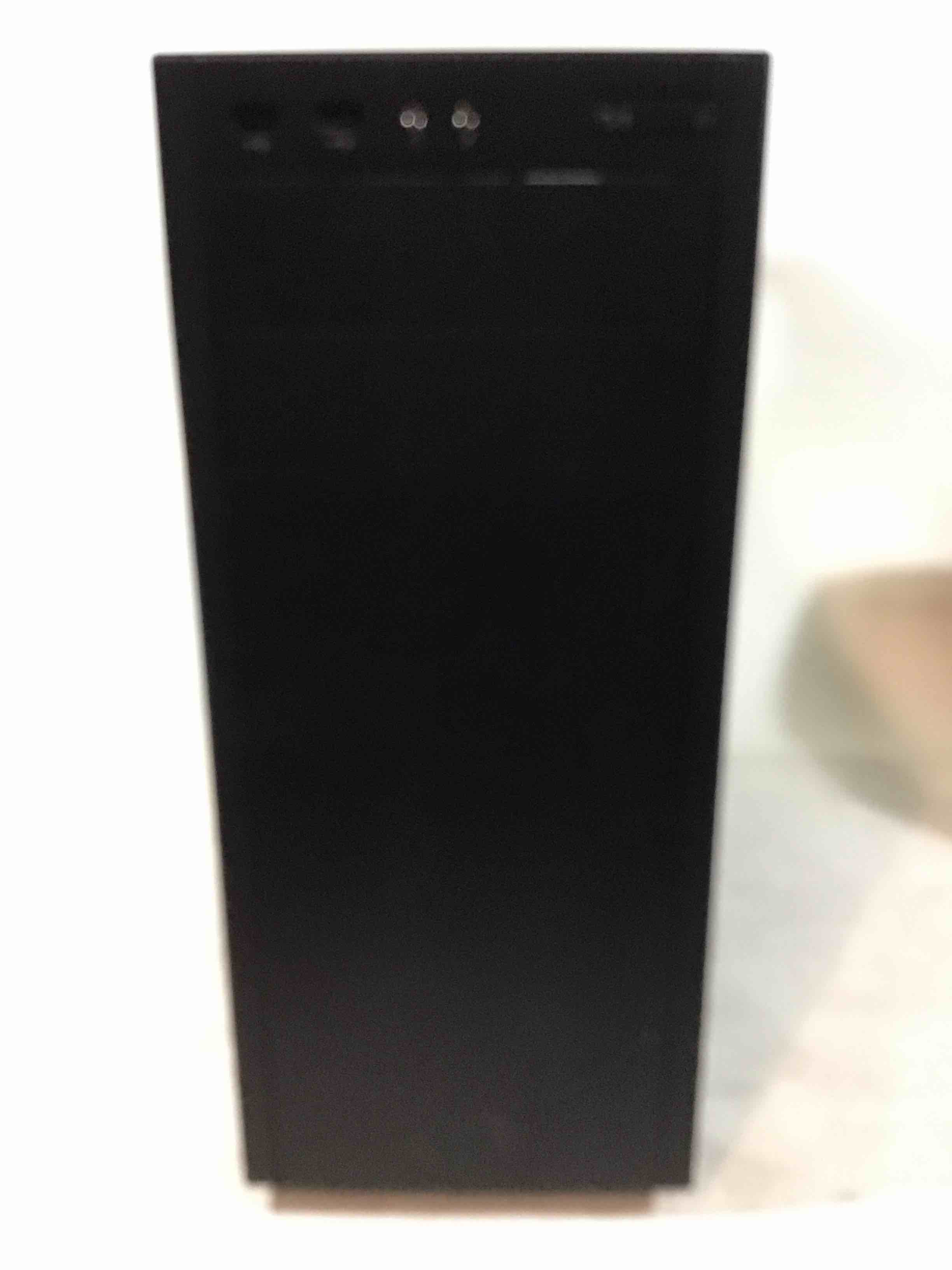 gaming pc case - black