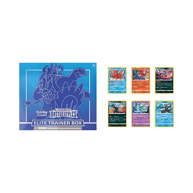 Members Mark Pokémon word & Shield-Battle Styles Elite Trainer Box 
