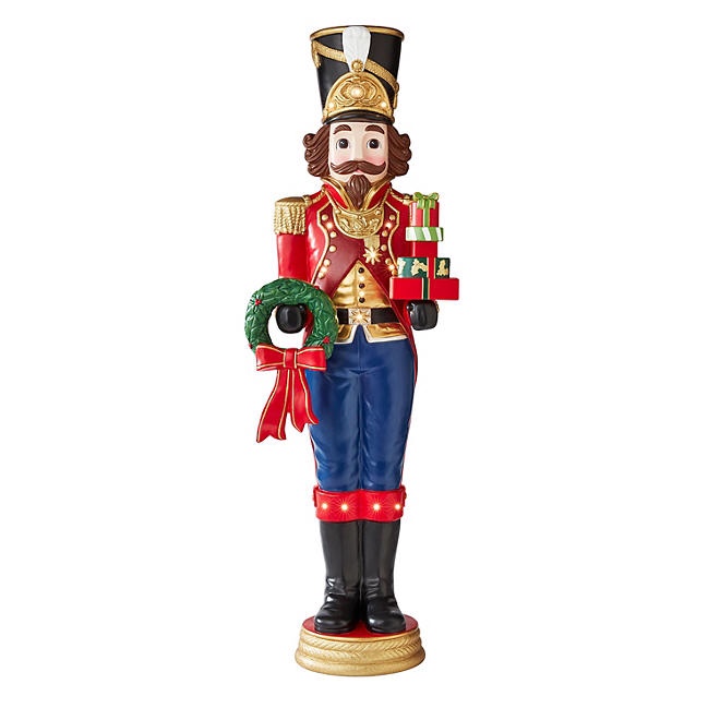 Member's Mark 6' Pre-Lit Grand Nutcracker (Caucasian)