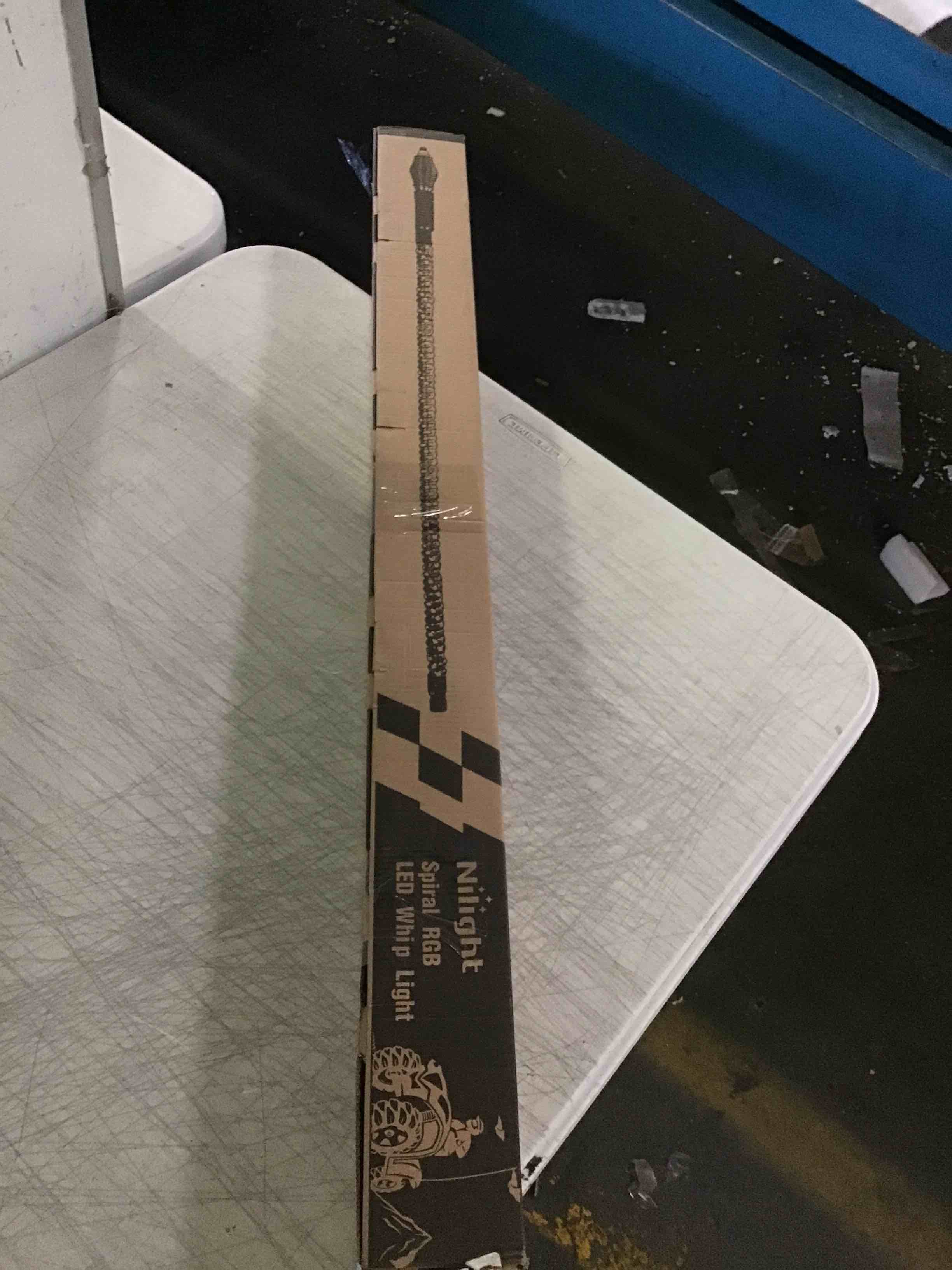 Nilight 2PCS 3FT Spiral RGB Led Whip Light with Spring Base Chasing Light RF Remote Control Lighted Antenna Whips for Can-Am ATV UTV RZR Polaris Dune Buggy Offroad Truck