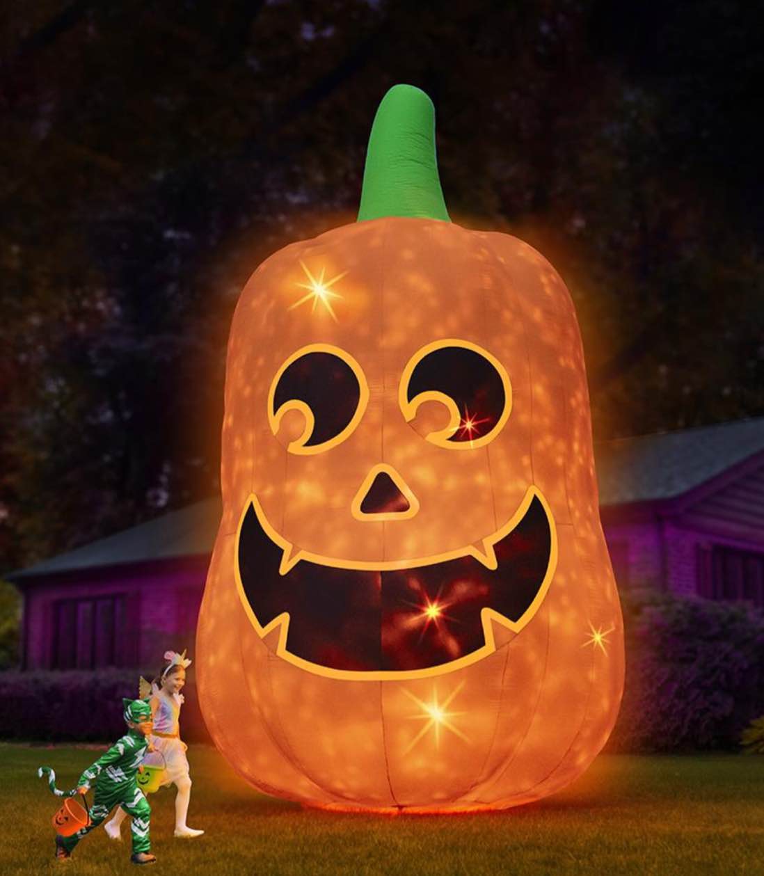 The 16' Glowing Inflatable Jack O' Lantern