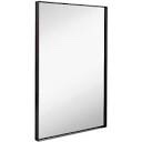 JISOSO BLACK METAL FRAME MIRROR  36x36”