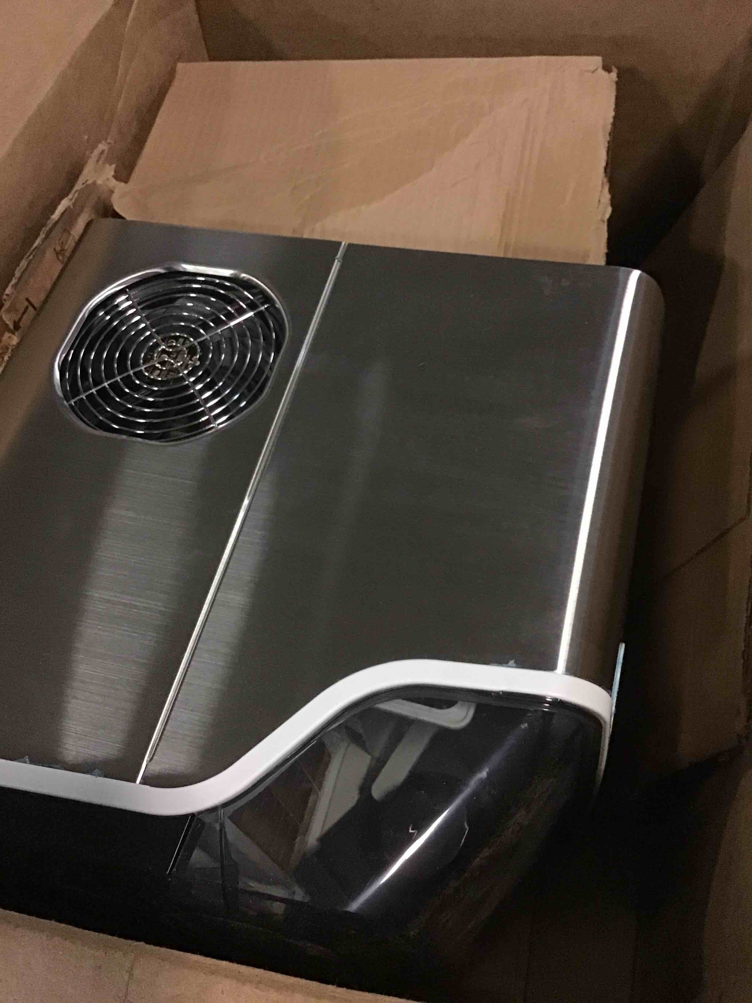 EUHOMY Ice Maker Machine Countertop, 2 Ways to Add Water, 45Lbs/Day 24