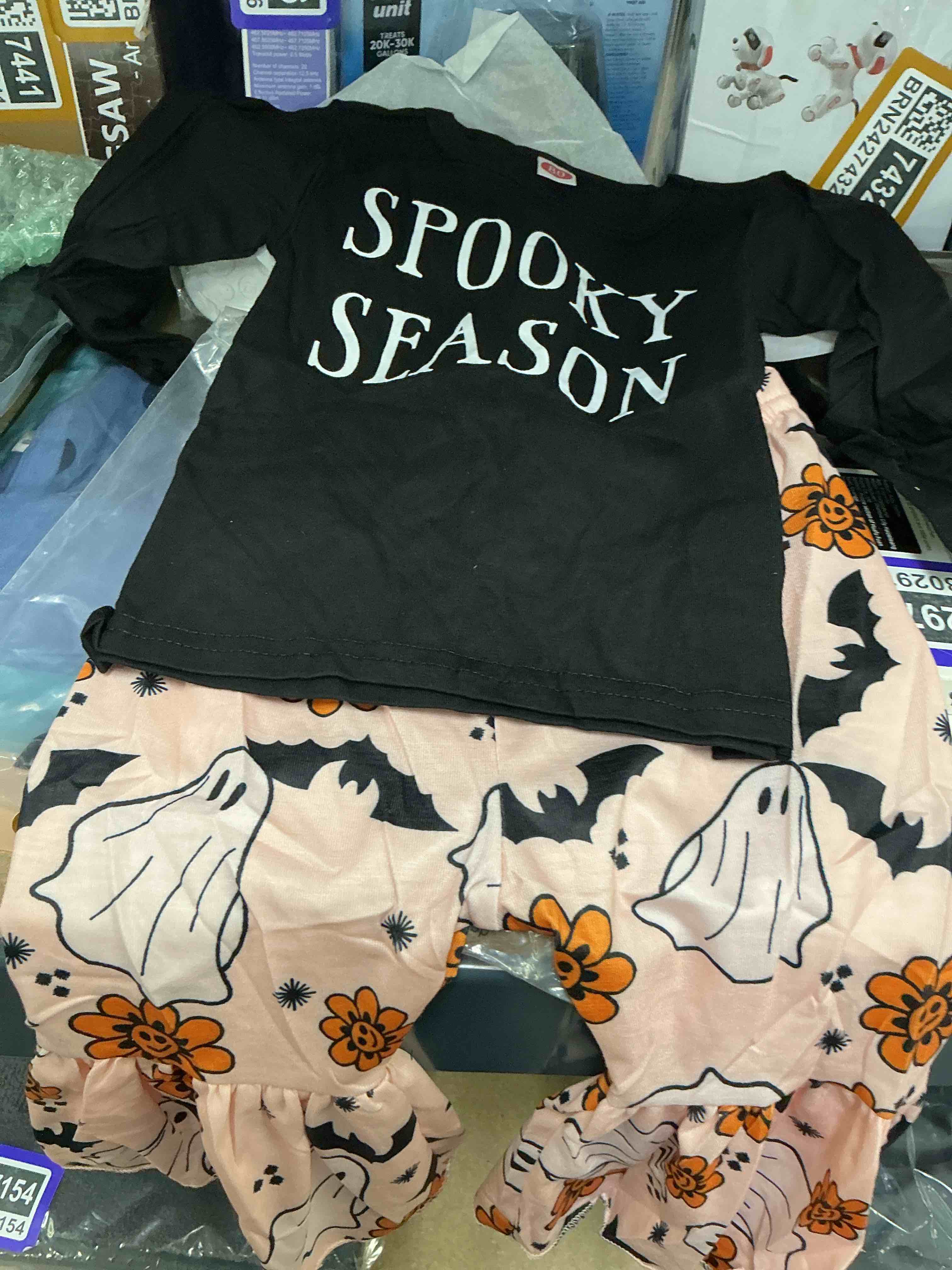 Hyenmcko Baby and light orange Girl ky Black, 