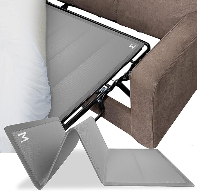 Meliusly® Sleeper Sofa Support Board (48x60 Queen Size) - Sleeper Sofa Support for Sofa Bed, Sleep Sofa Bar Shield for Sofa Bed or Pullout Couch, Cushion Bar Sofa Bed Mattress Support Board Slats