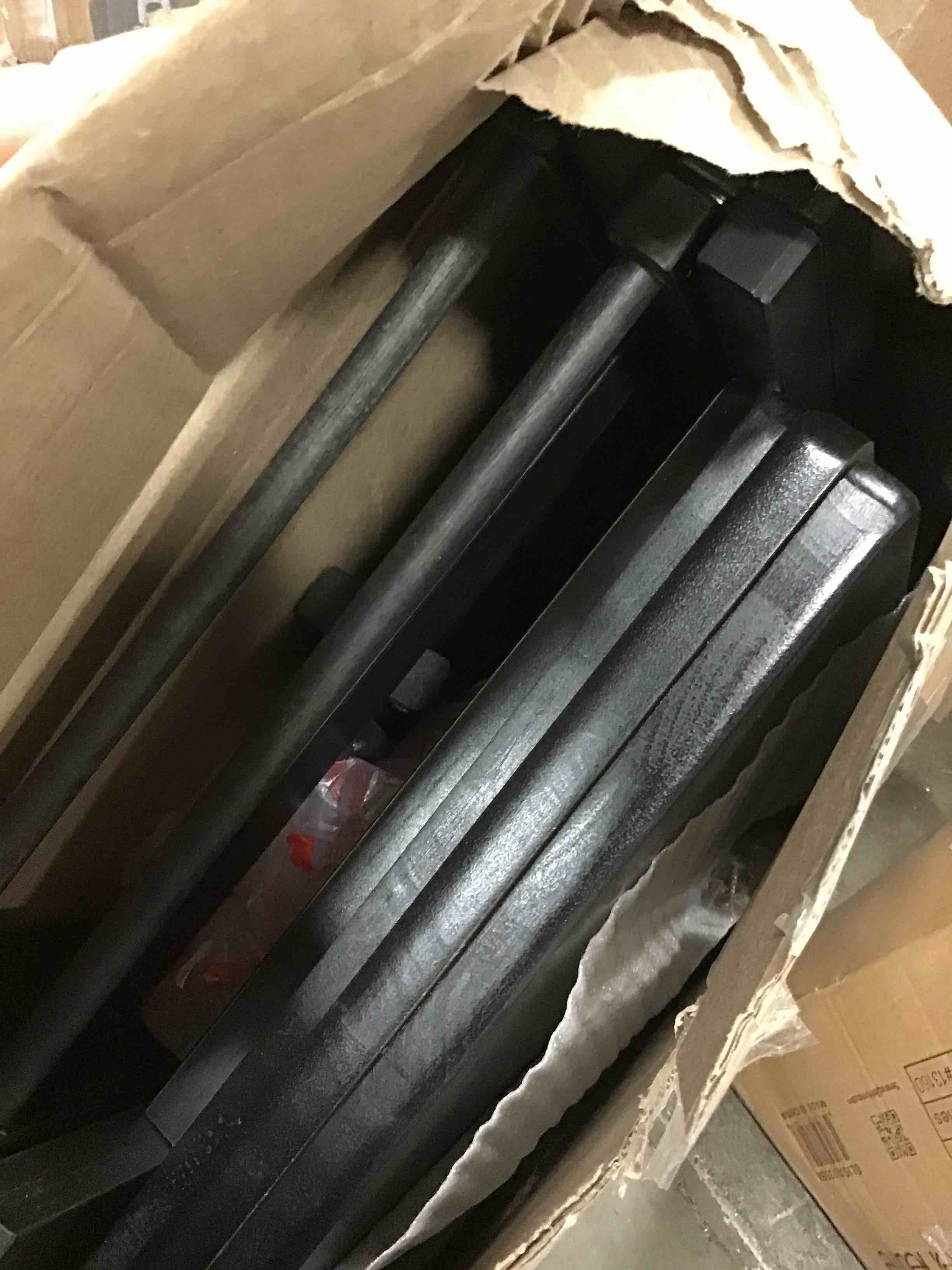 Amazon Basics Classic TV Dinner Folding Trays with Storage Rack, Black