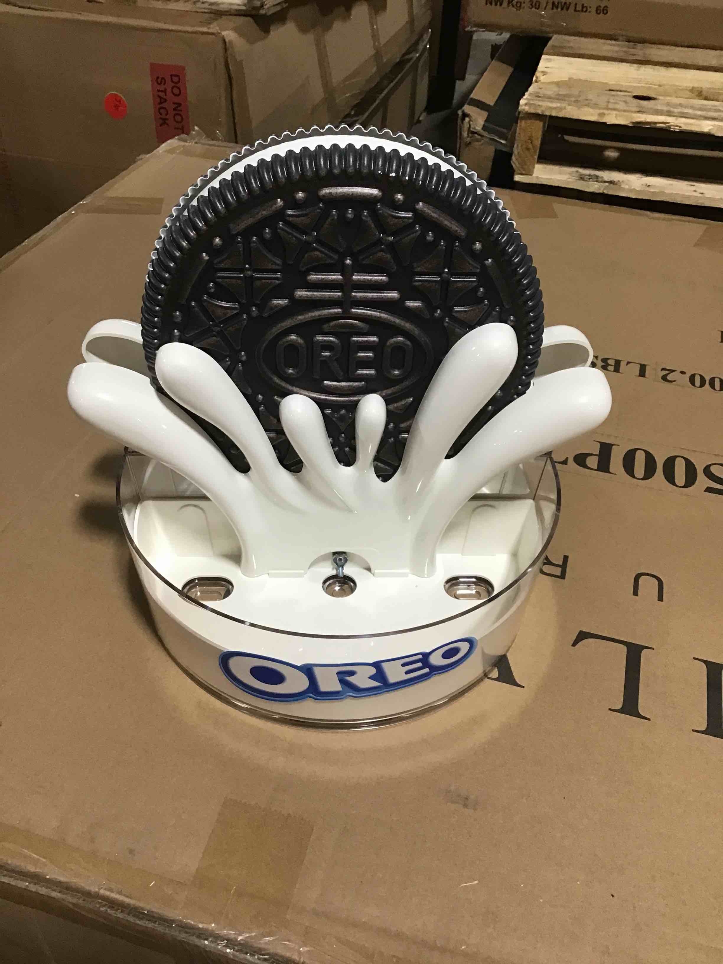 Oreo dump bin counter unit 