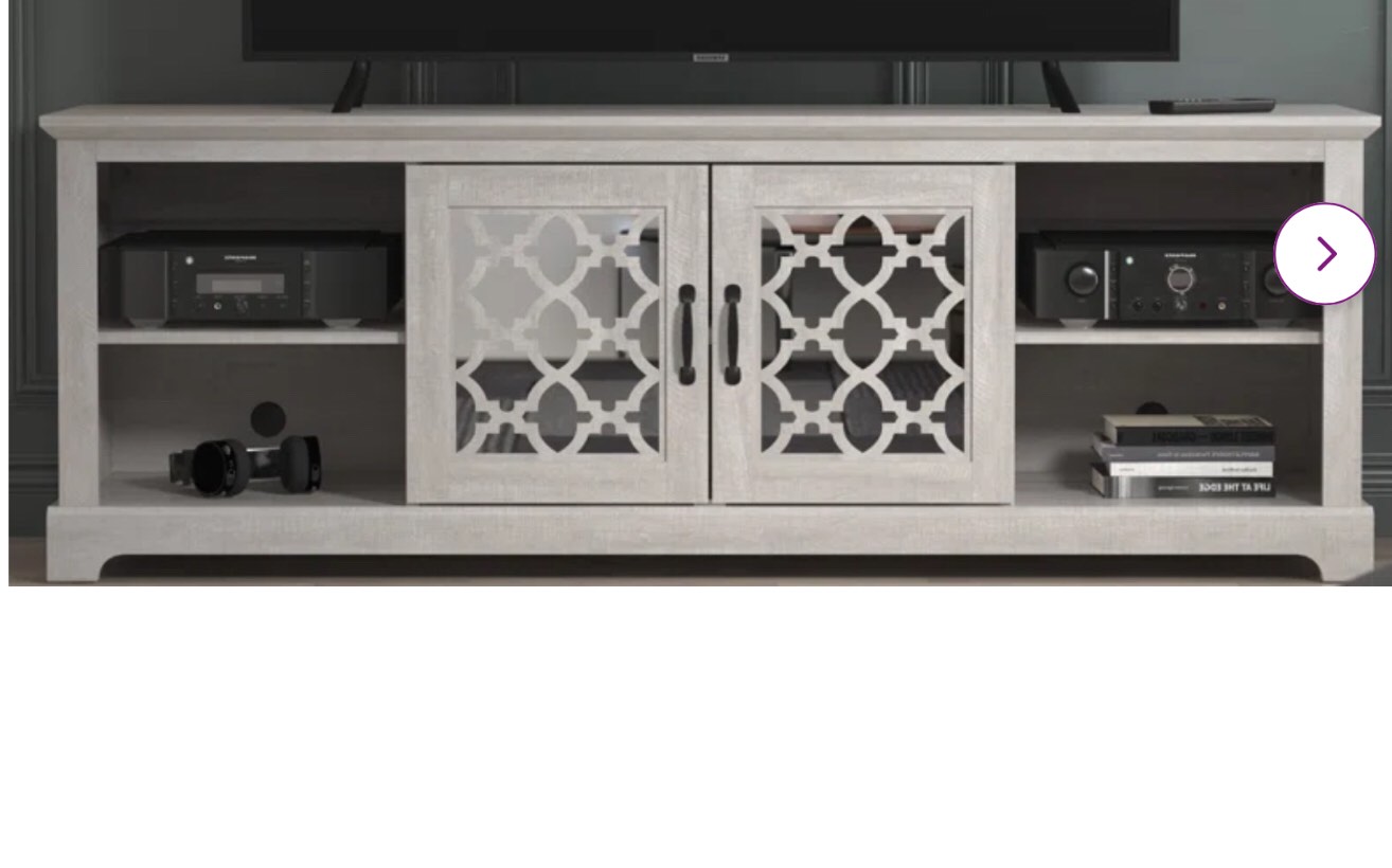 Dusty Gray Oak Chessani TV Stand for TVs up to 75" (Different Color)