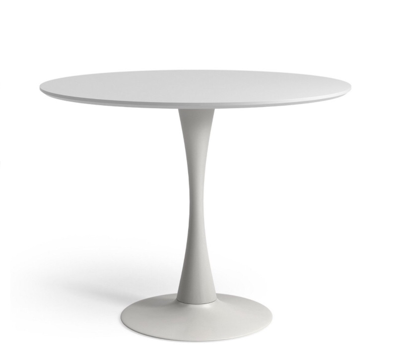Stiletto Dining Table- Matte White AE6700