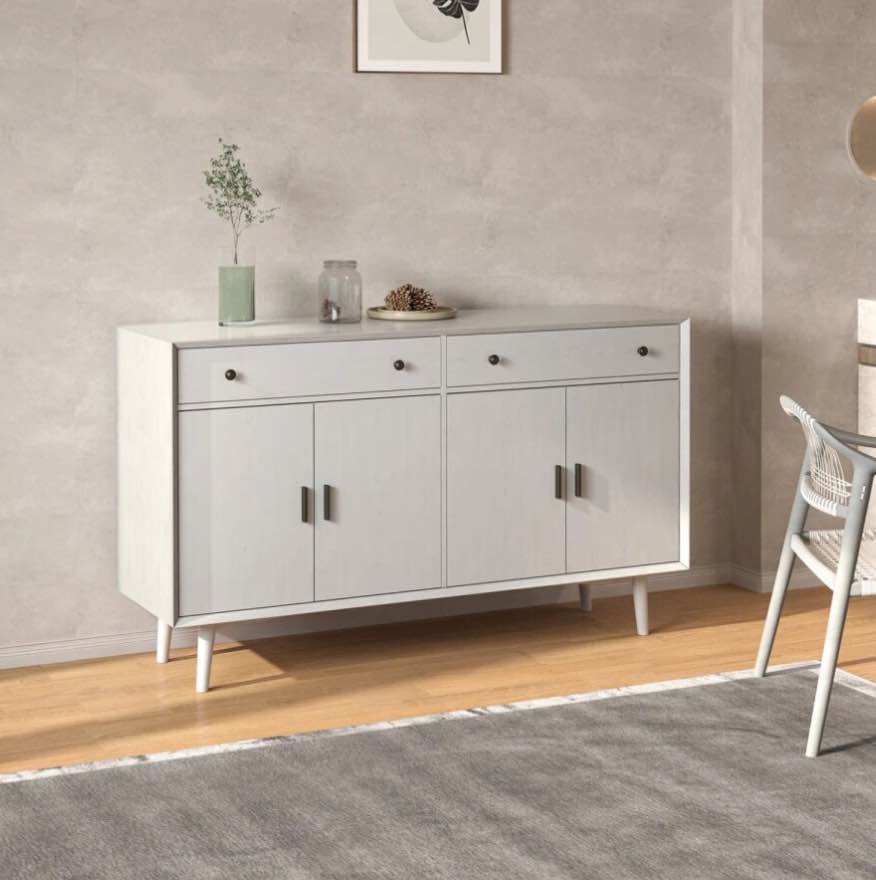 Modern Sideboard 58'' Wide 2 Drawer Sideboard