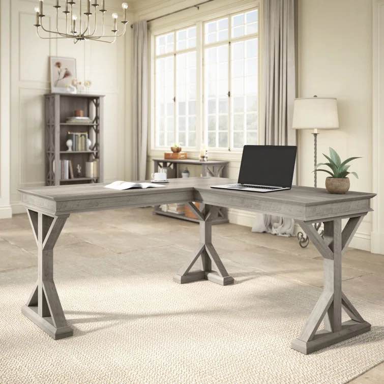 Shugart 60w L Desk (incomplete 1 box only)