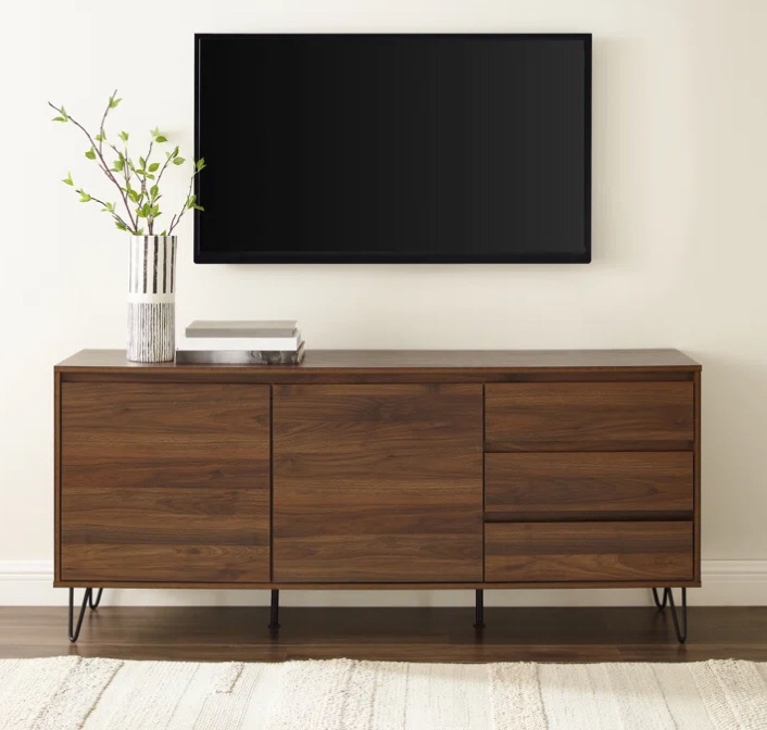 Eudosia 63'' Media Console ( box 2 of 2 only ) incomplete