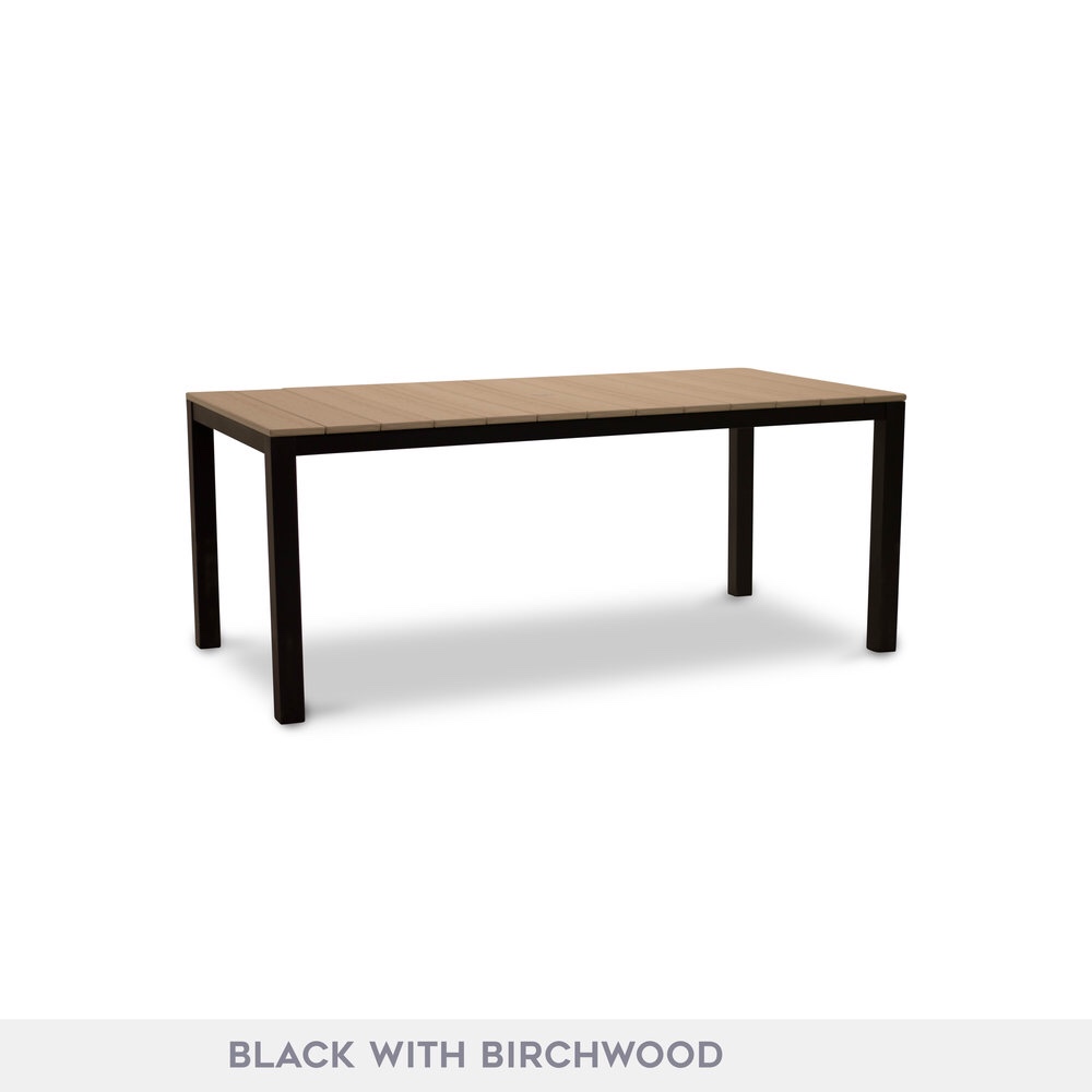 DUROGREEN® PARK CITY MODERN OUTDOOR DINING TABLE 72X36