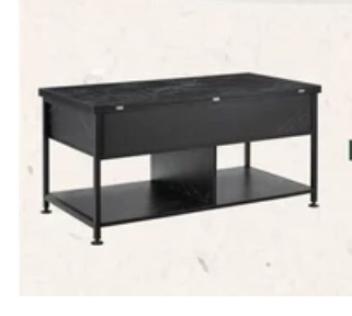 Signature Design by Ashley Naydell Lift Top Cocktail Table, Gray