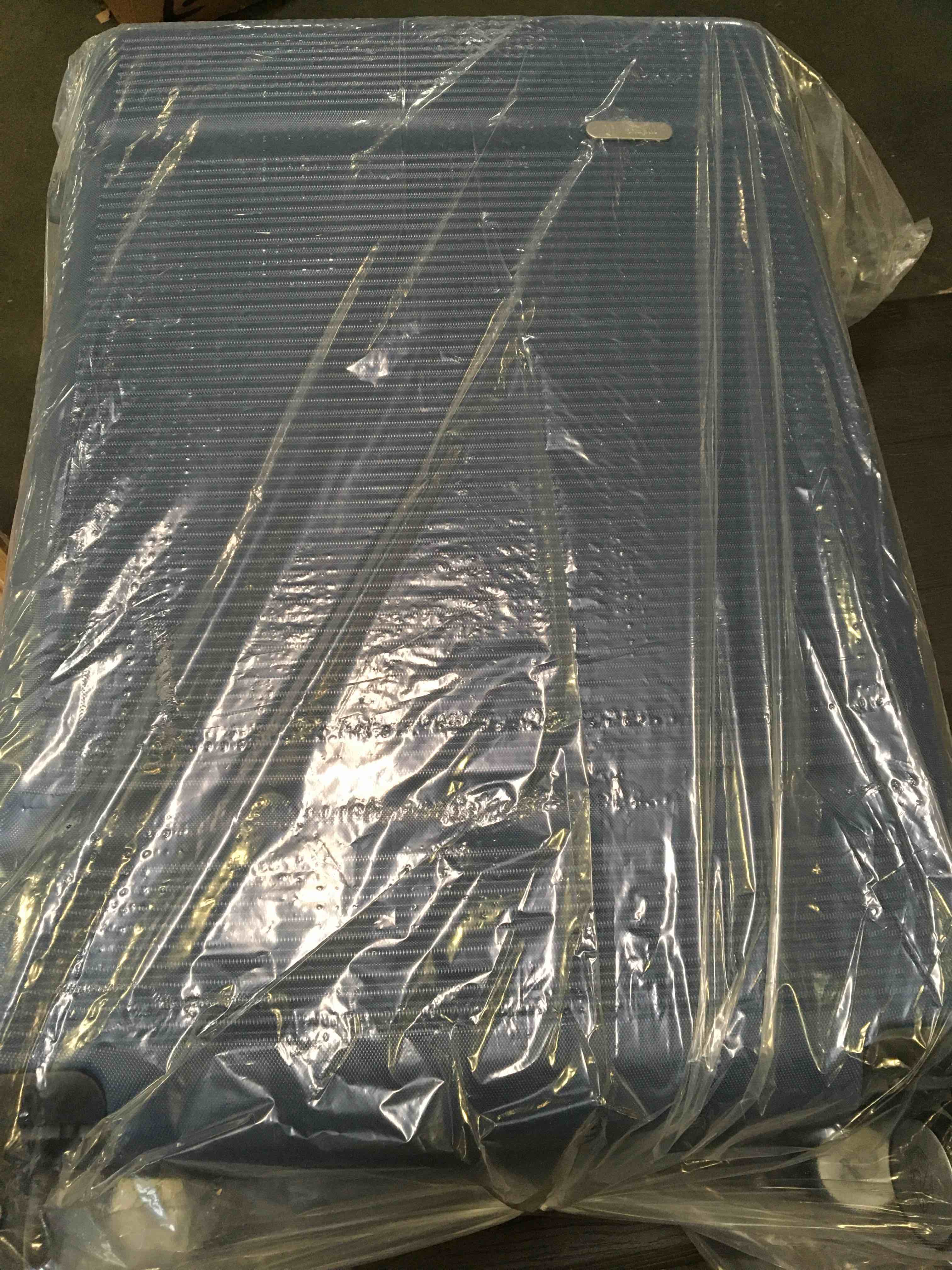 Zitahli 28 Inch Luggage, Expandable Suitcase Checked Luggage, PC Hard Case Luggage with TSA Lock Spinner Wheels YKK Zippers (Dark Black)