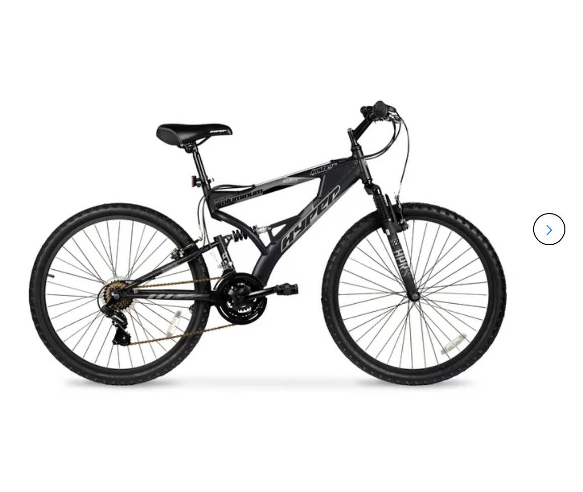 Hyper Bicycle 26" Men's Havoc Mountain Bike, Black