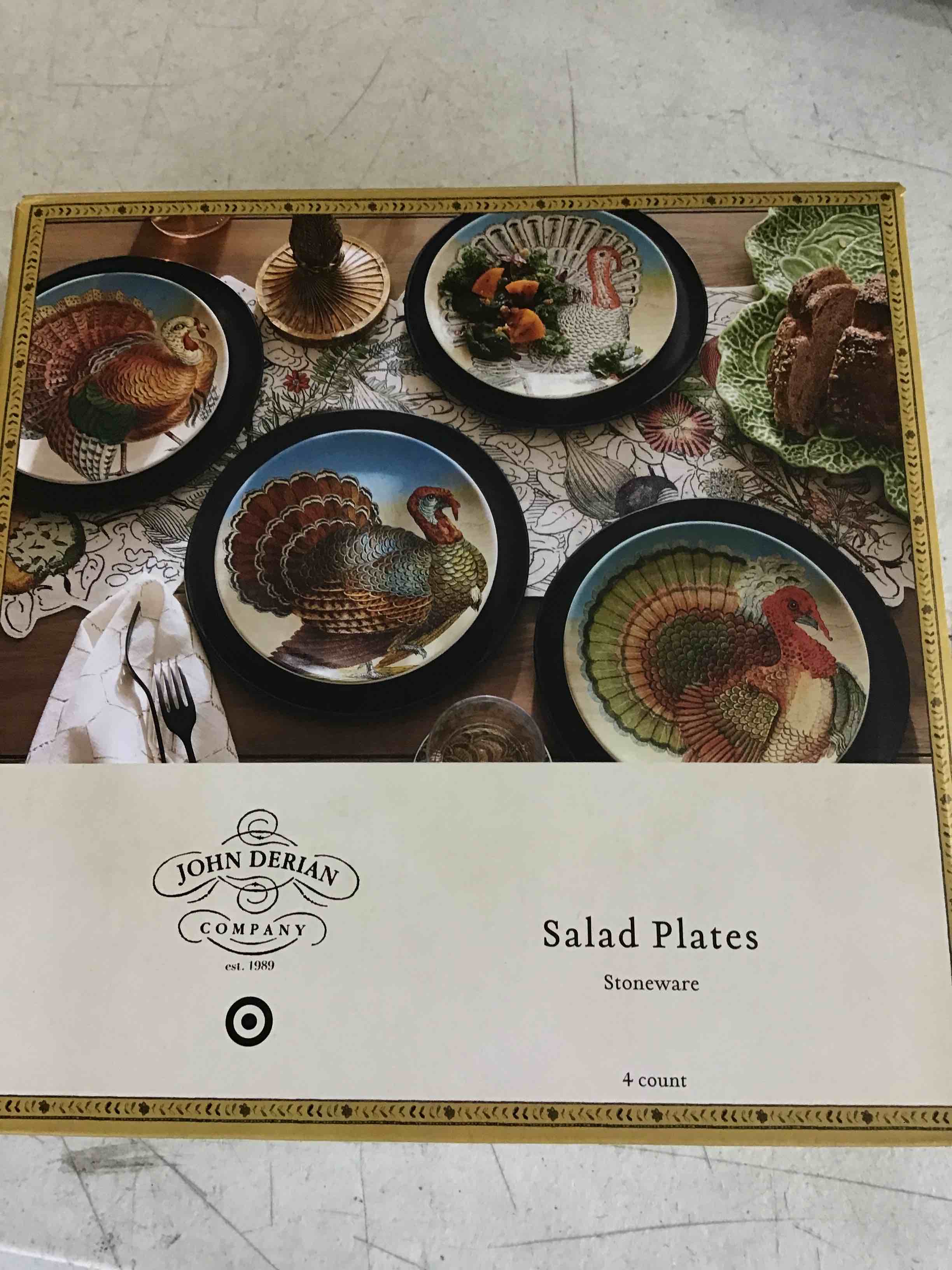 JHON DERIAN SALAD PLATES