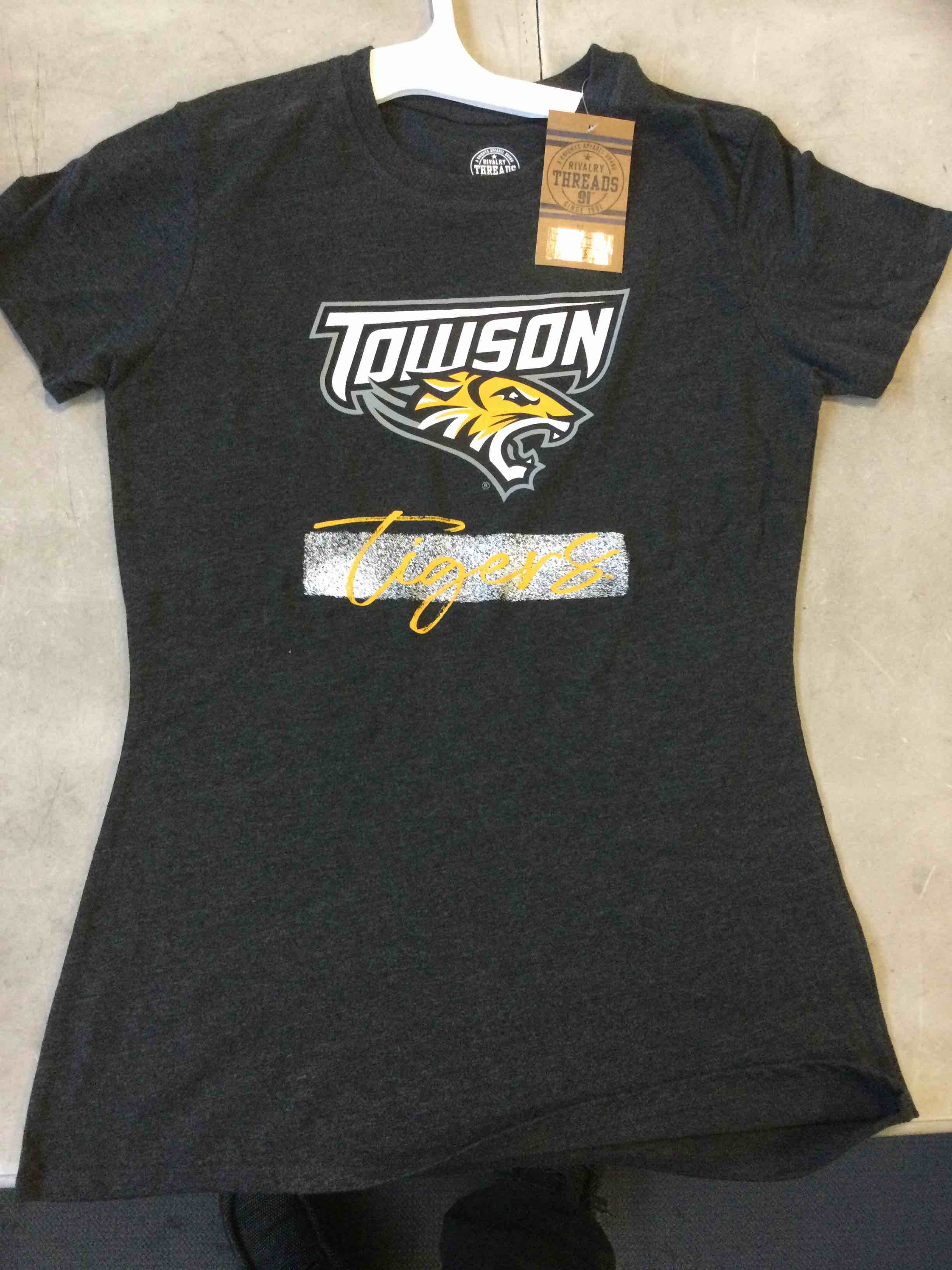 RIVALRY THREADS 91, Women’s, TOWSON Tigers, Dark Grey
