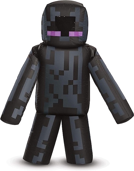 Disguise Kid's Minecraft Inflatable Enderman Costume
