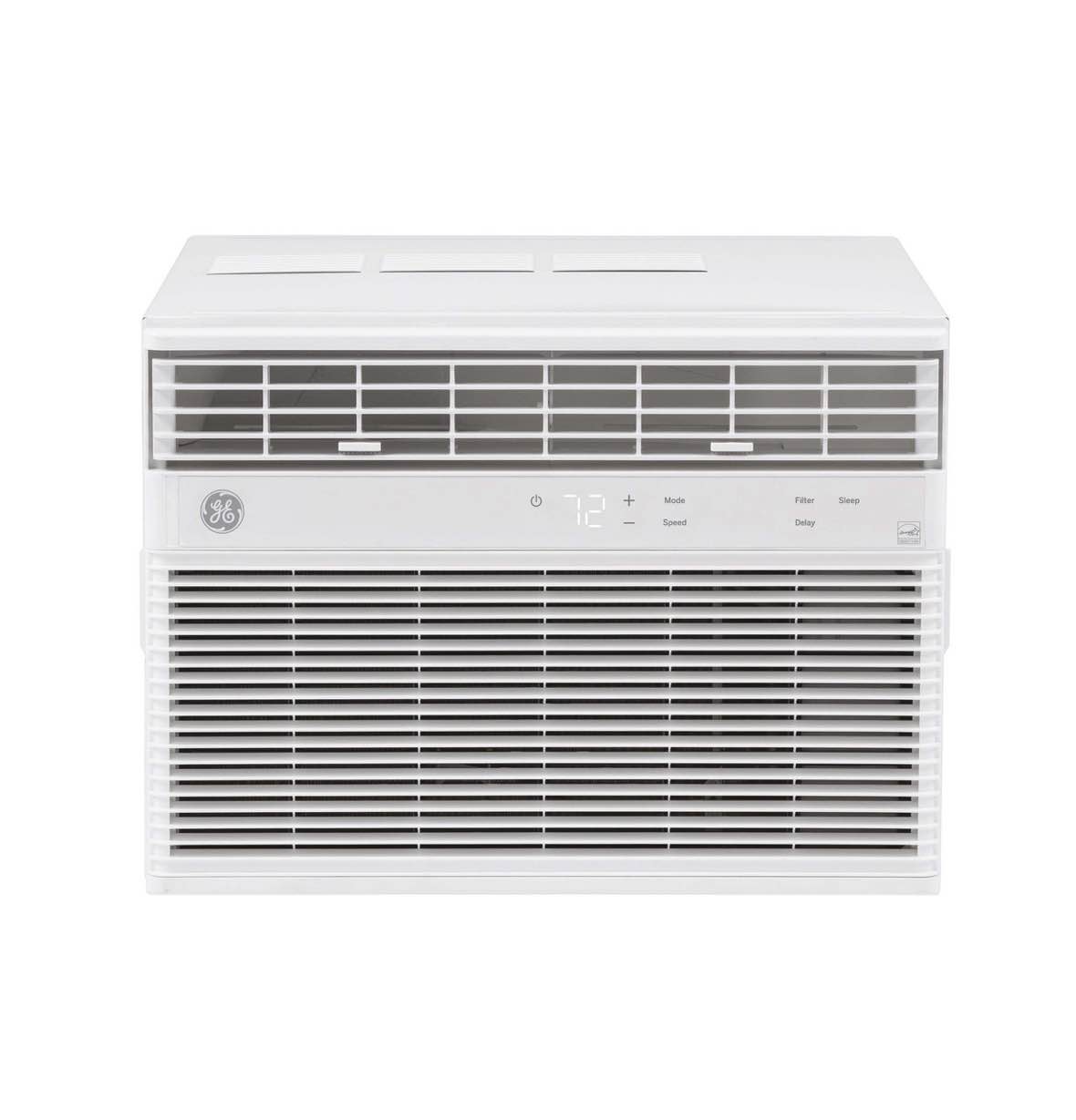 GE 550-sq ft Window Air Conditioner with Heater with Remote (230-Volt; 12000-BTU)