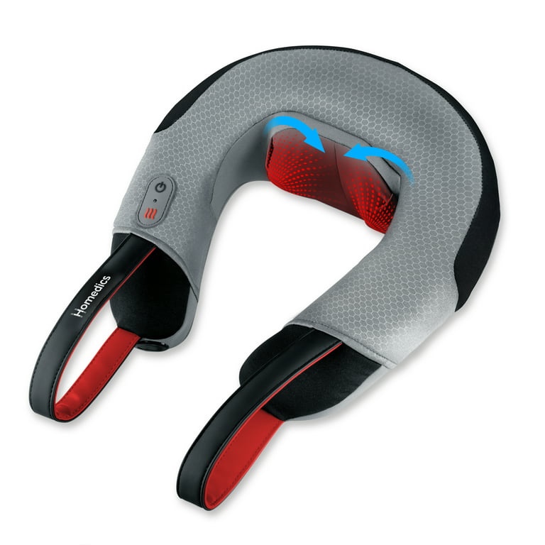 Homedics Neck Massager W Heat and Deep-Kneading Shiatsu Motion