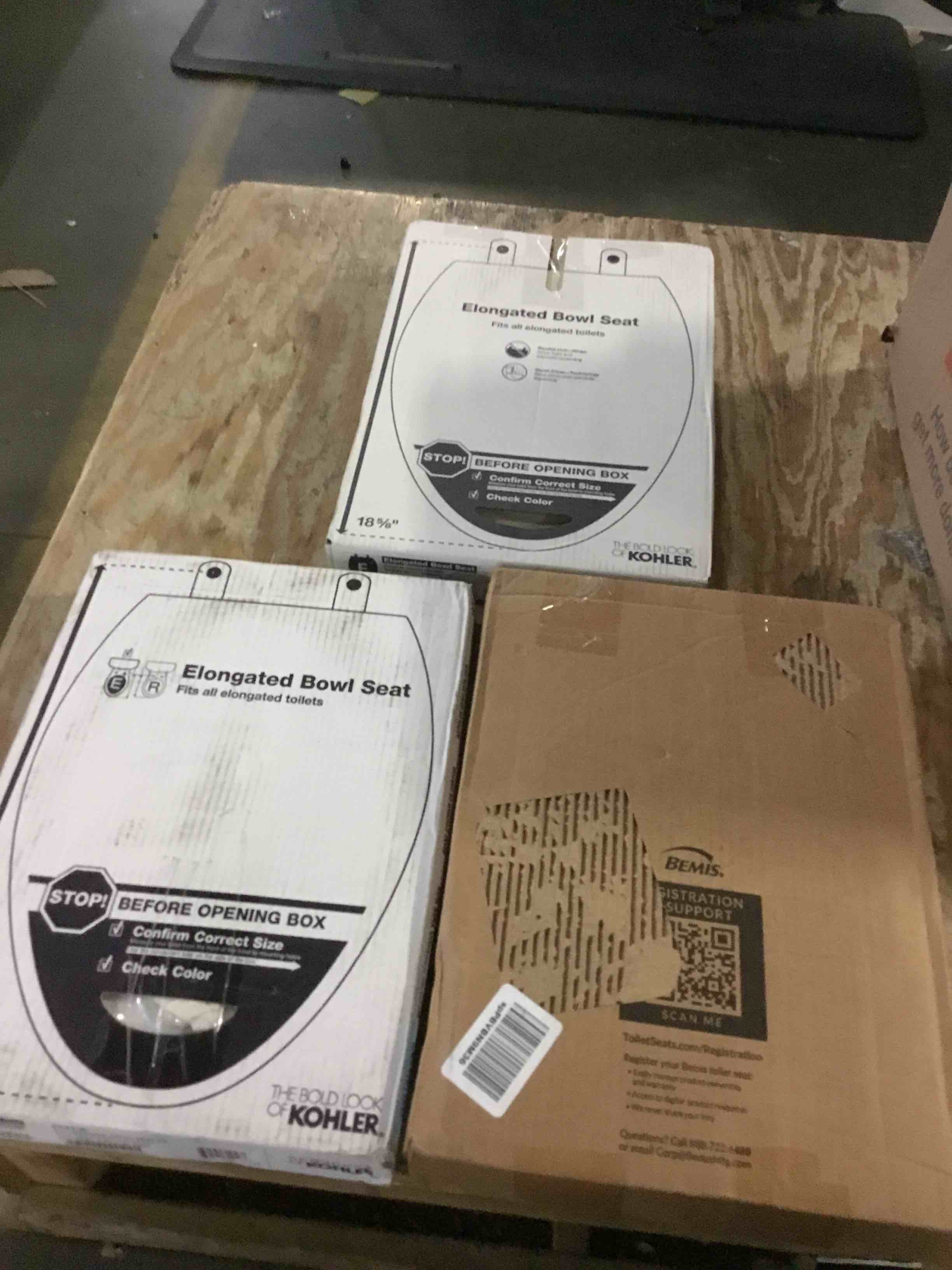 assorted toilet seat