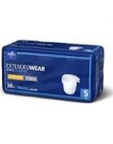 Medline Extended Wear Overnight Adult Briefs with Tabs, Maximum Absorbency Adult Diapers, Small (30 Count)