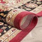 Well Woven Barclay Medallion Kashan Red Traditional Rug  3’11 x 5’3