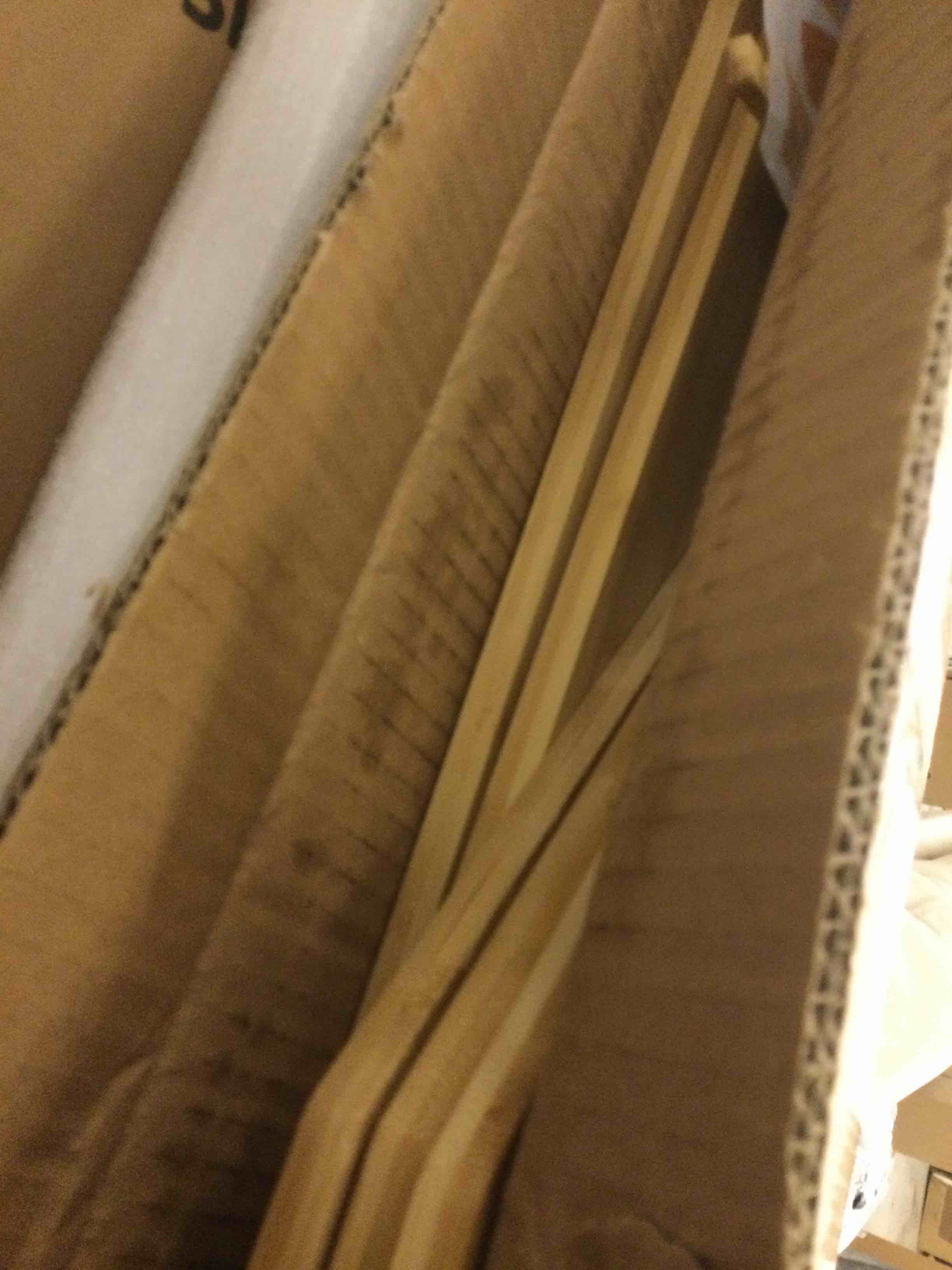 Condition photo showing Good Condition for Cookie Sheet Organizer for Cabinet, Cabinet Dividers for Baking Sheets, Bamboo Tray Dividers for Cabinets Store Sheet Pan, Bakeware, Cutting Board and Kitchen Documents