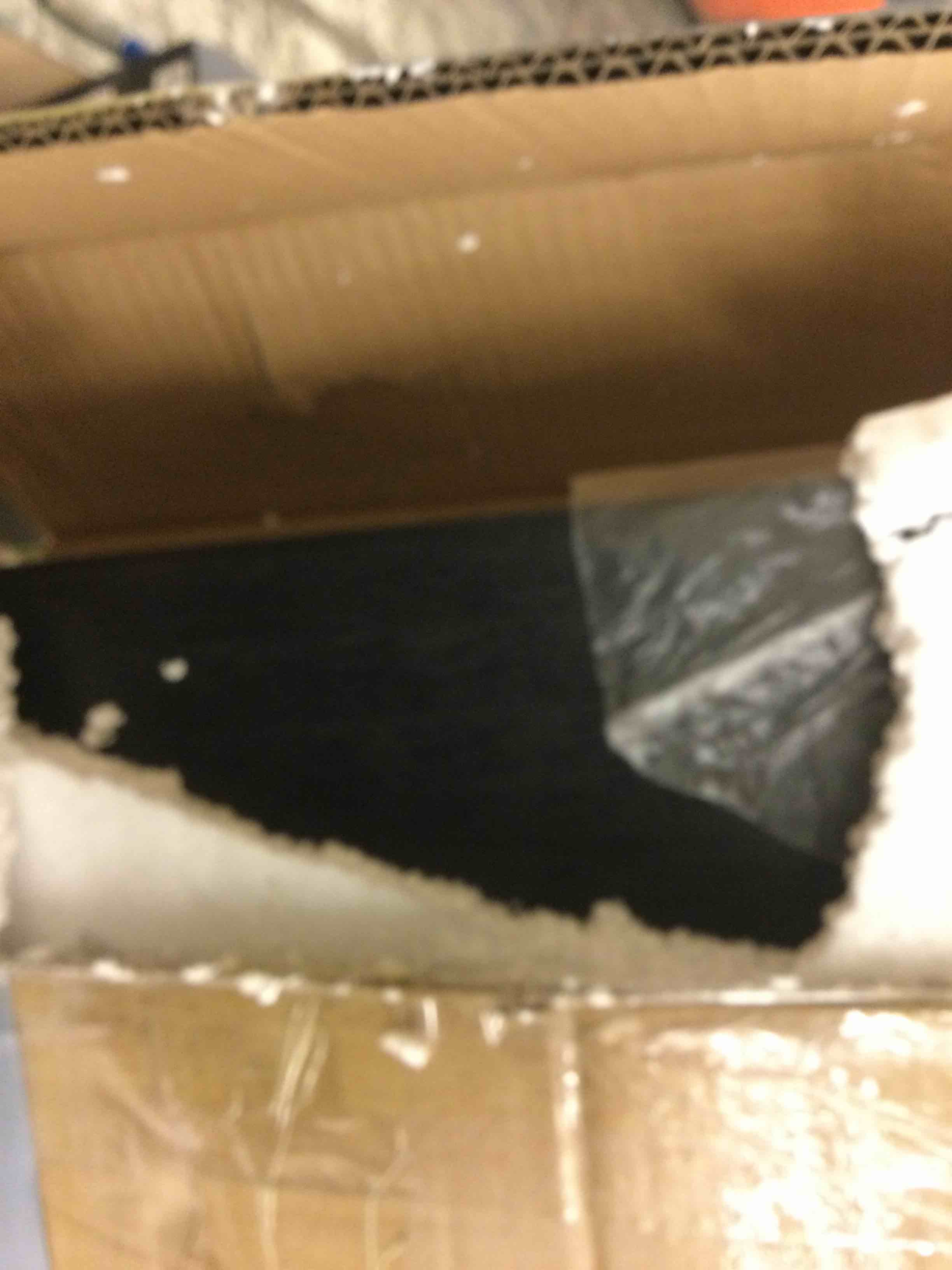 Condition photo showing Good Condition for Floating Shelves for Wall, 72 Inch Wide x 12 Inch Deep Floating Shelves, Long Wood Floating Wall Shelf Shelves for Living Room Bathroom Bedroom Kitchen Home - (Black, 72" W x 12" D x 2" H)