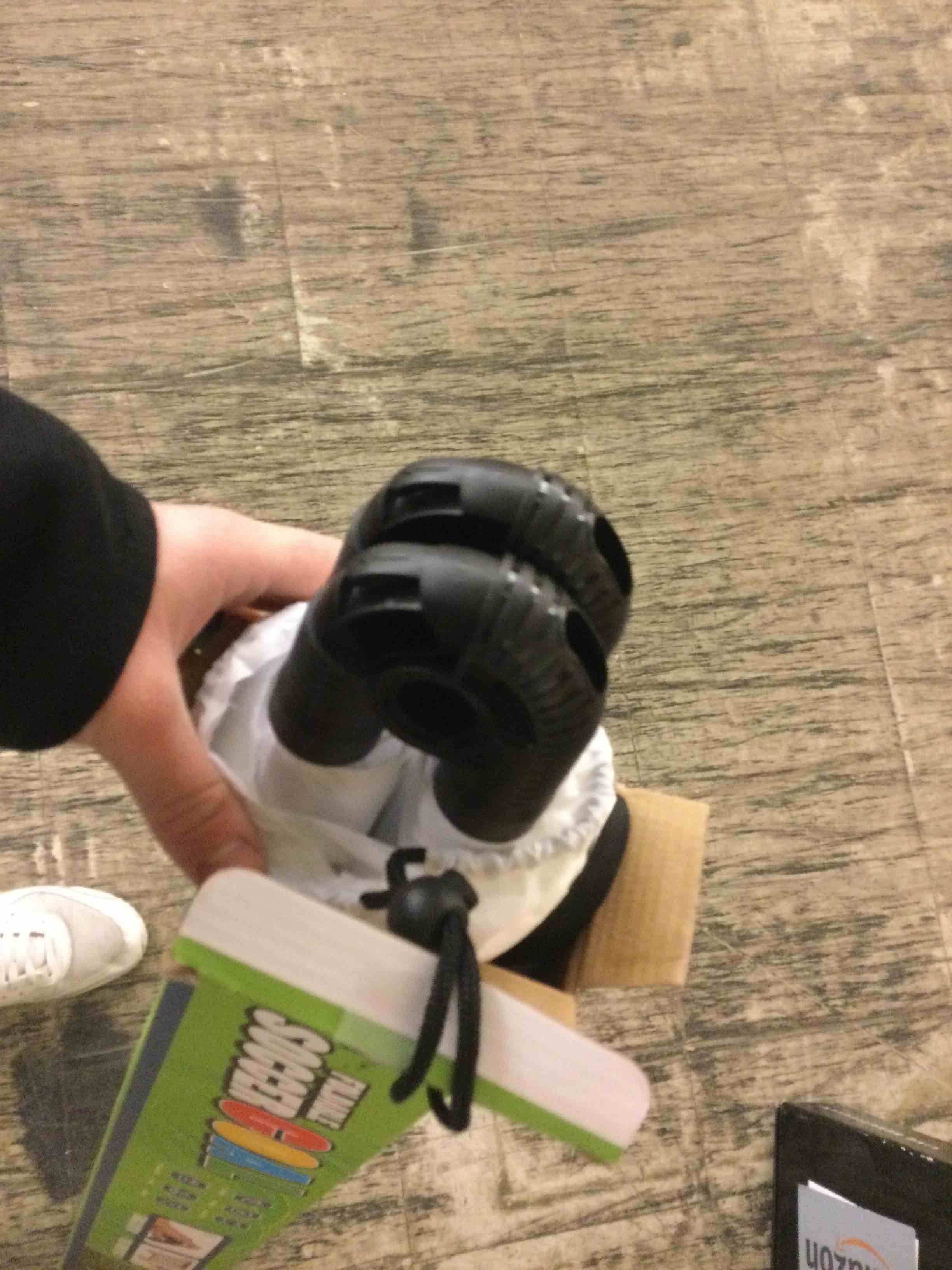 Condition photo showing Good Condition for KETIEE Kids Soccer Goals for Backyard: 35" x 23" Mini Foldable Football Goals Set, Portable Kids Soccer Goal with Carry Bag & Soccer Ball for Garden Outdoor Indoor, Soccer Toy for Boys Girls Ages 3+ Large