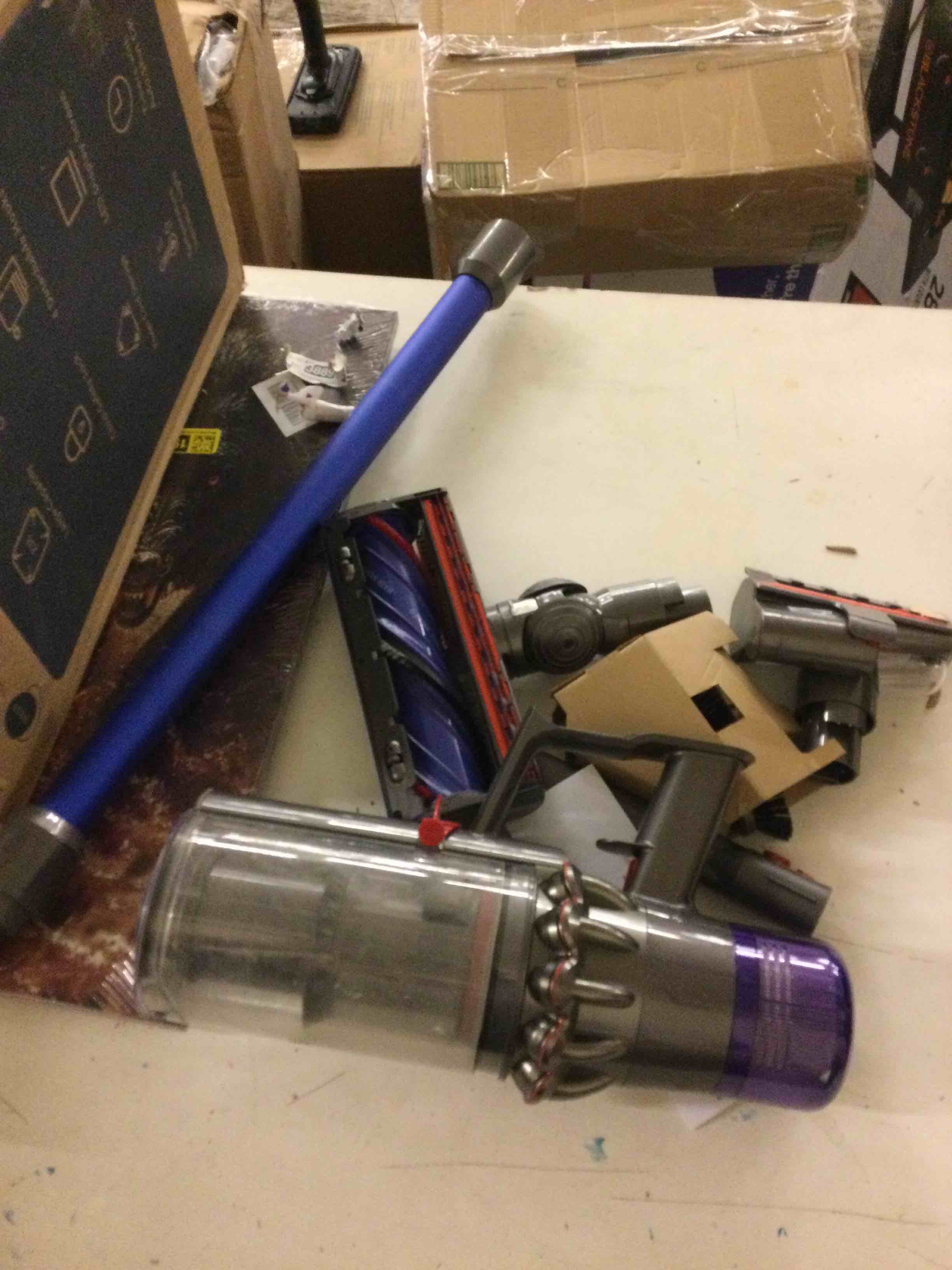 Condition photo showing Good Condition for dyson v11 origin cordless vacuum, 185aw, 3 power modes, up to 60 minutes,² deep cleans hard floors and carpets, detangles pet hair, converts to handheld (no cord no battery)