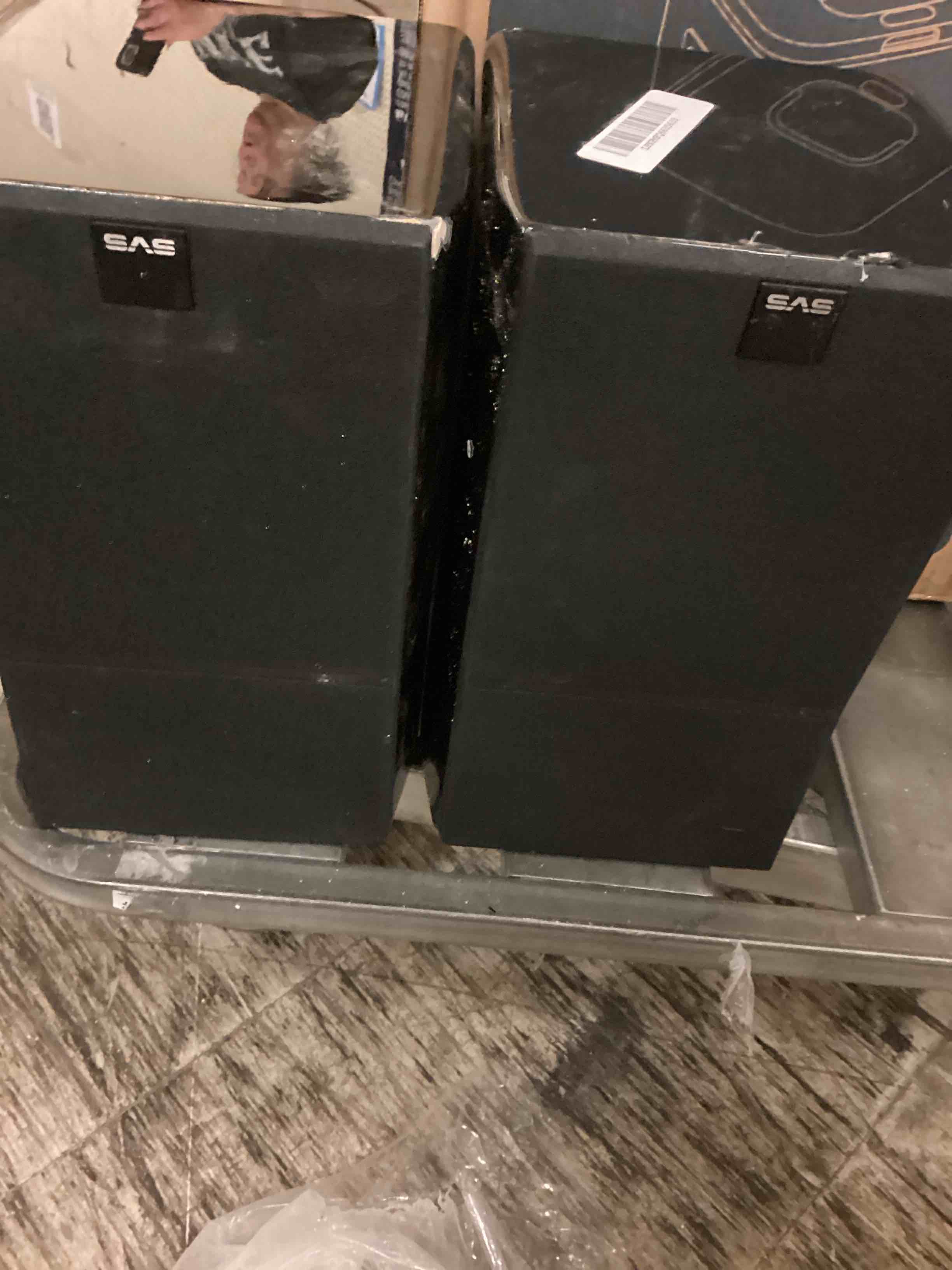 Condition photo showing Good Condition for svs ultra evolution nano bookshelf speakers - pair (piano gloss black)