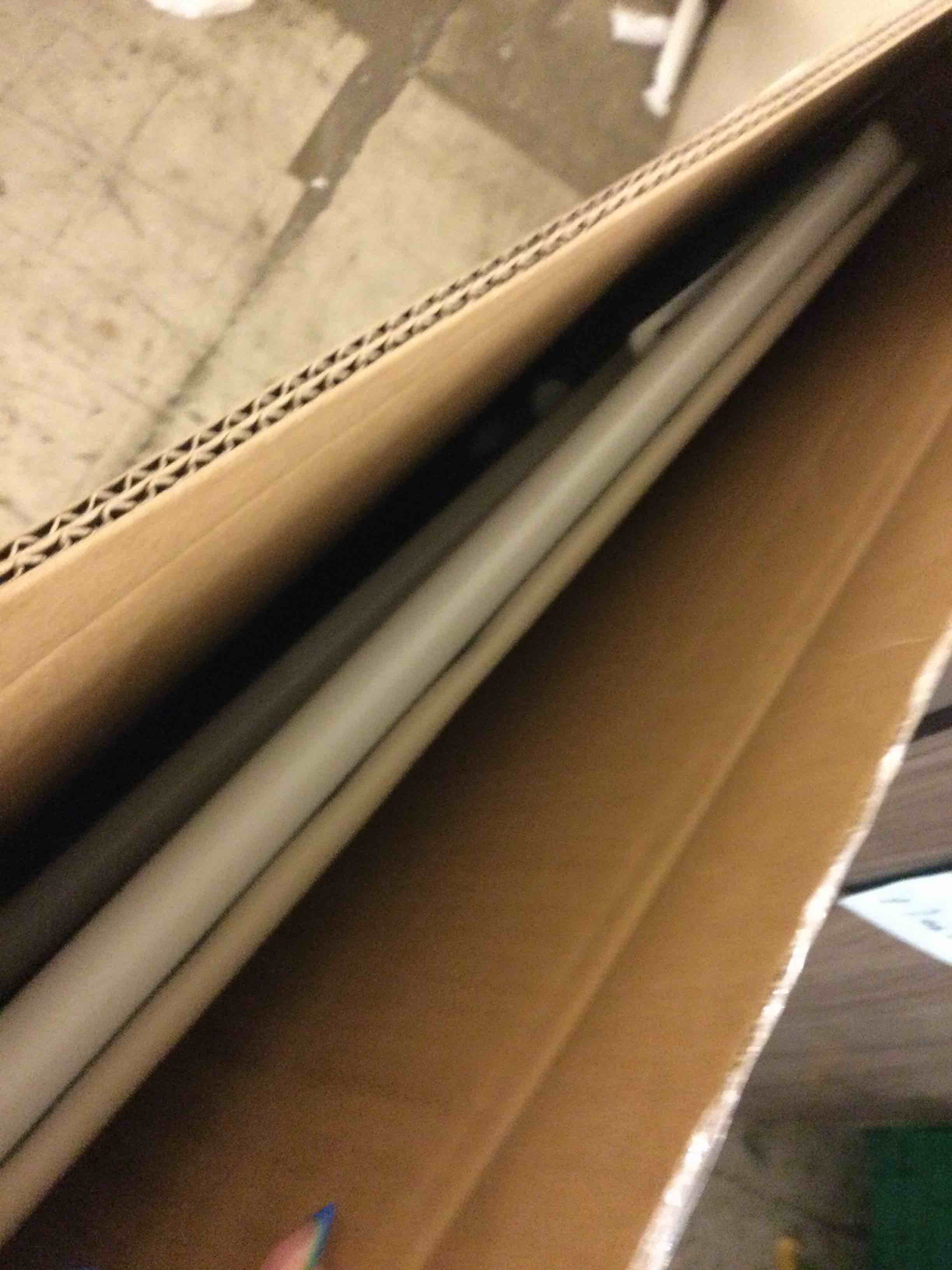 Condition photo showing Good Condition for square beige table white fold out legs