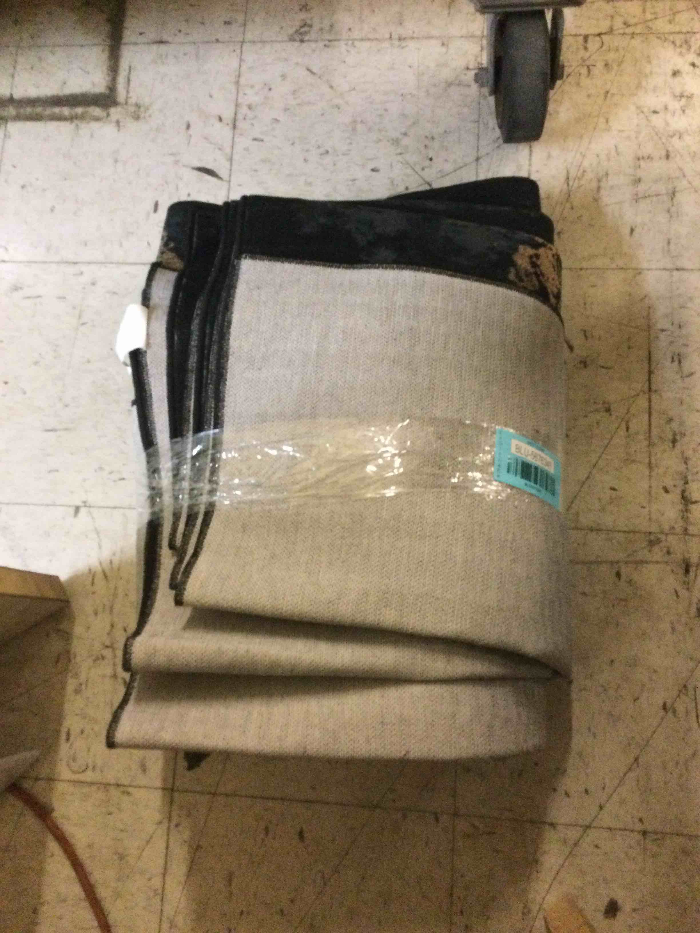 Condition photo showing Good Condition for washable area rug 8x10, large soft rugs for living room vintage black marble carpet 8x10 area rugs for bedroom dining room non-slip stain resistant under table rug beige 8' x 10' (rectangular)