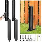 Iron  Fence Post Repair kit 2 pack