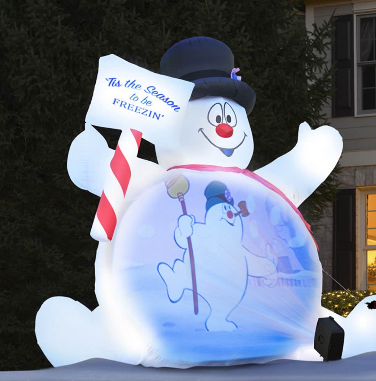 The Video Projecting 10' Frosty The Snowman