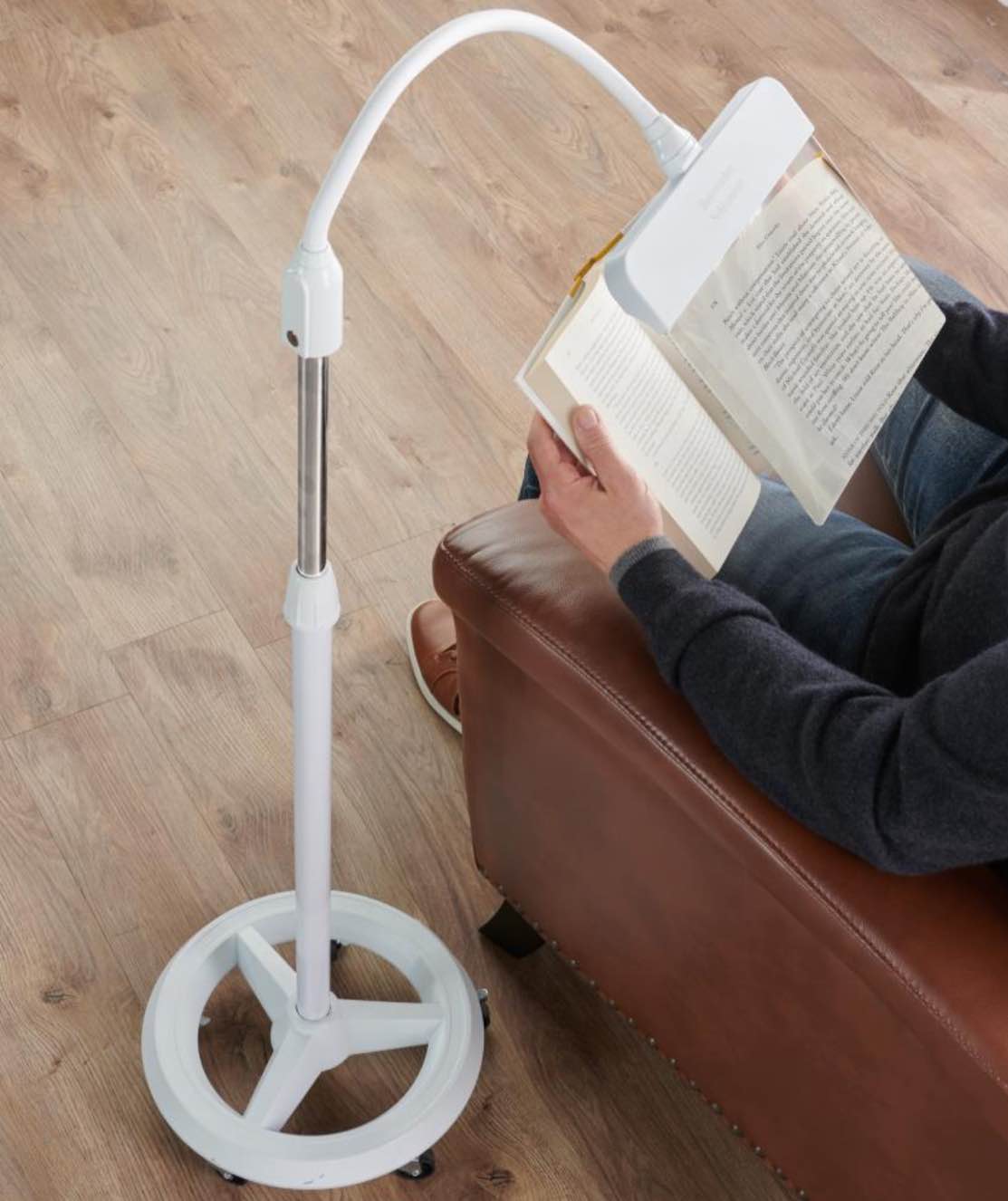 The Floor Standing Illuminated Full Page Magnifier