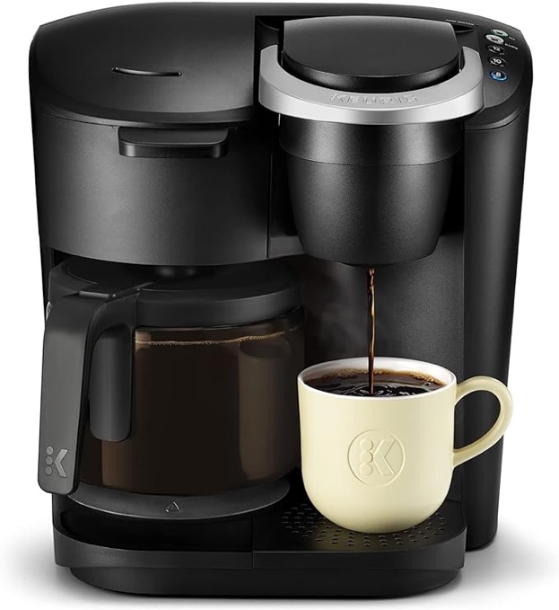 Keurig K-Duo Essentials Single Serve & Carafe Coffee Maker  Moonlight Black